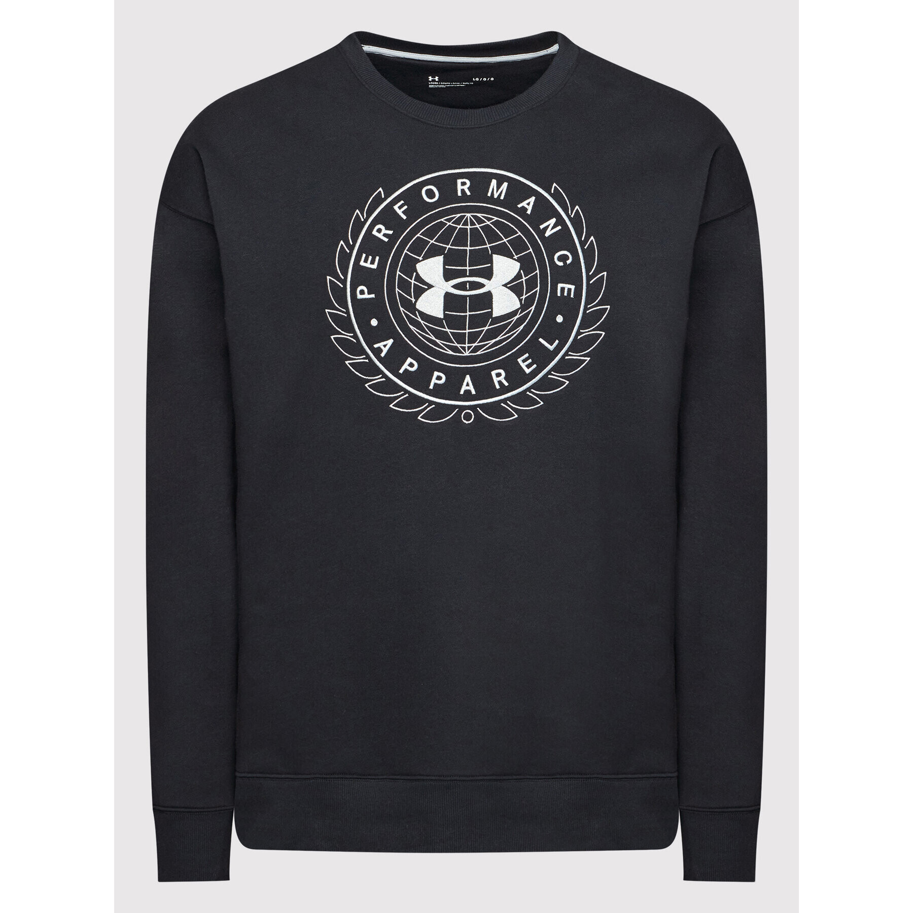 Under Armour Mikina Rivel Fleece Alma Mater 1366298 Černá Loose Fit - Pepit.cz