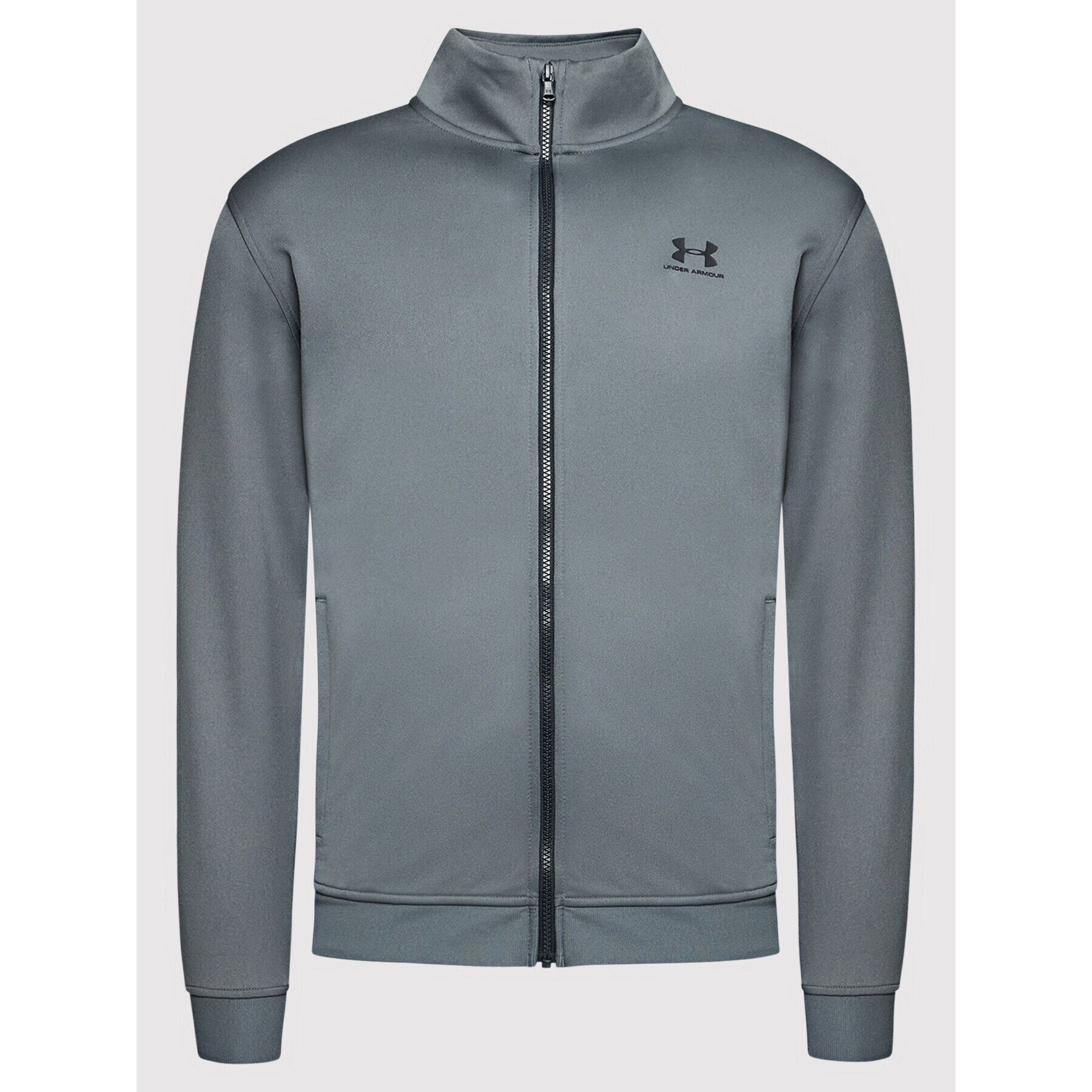 Under Armour Mikina Sportstyle Tricot 1329293 Šedá Loose Fit - Pepit.cz