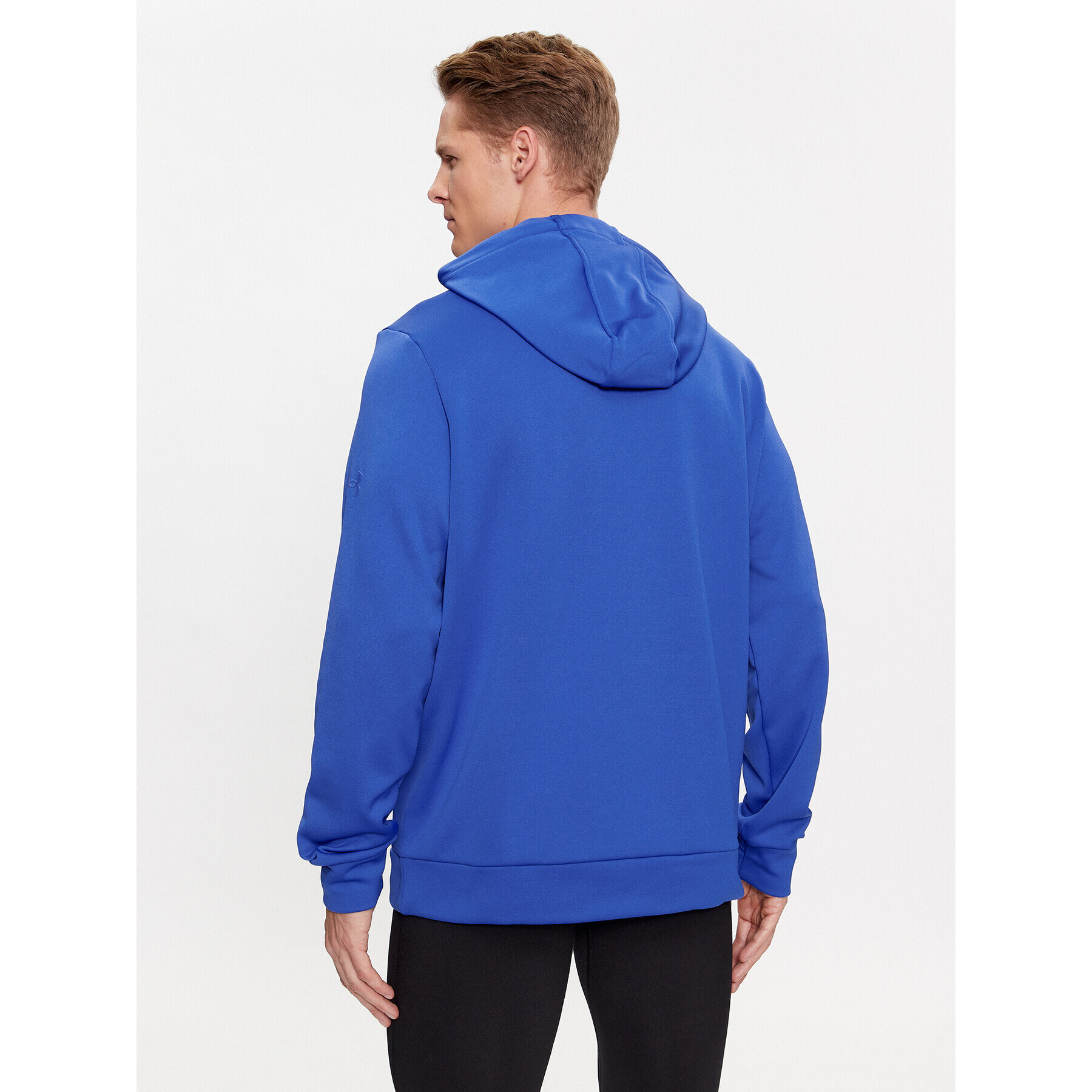 Under Armour Mikina Ua Armour Fleece Graphic Hd 1379744 Modrá Loose Fit - Pepit.cz