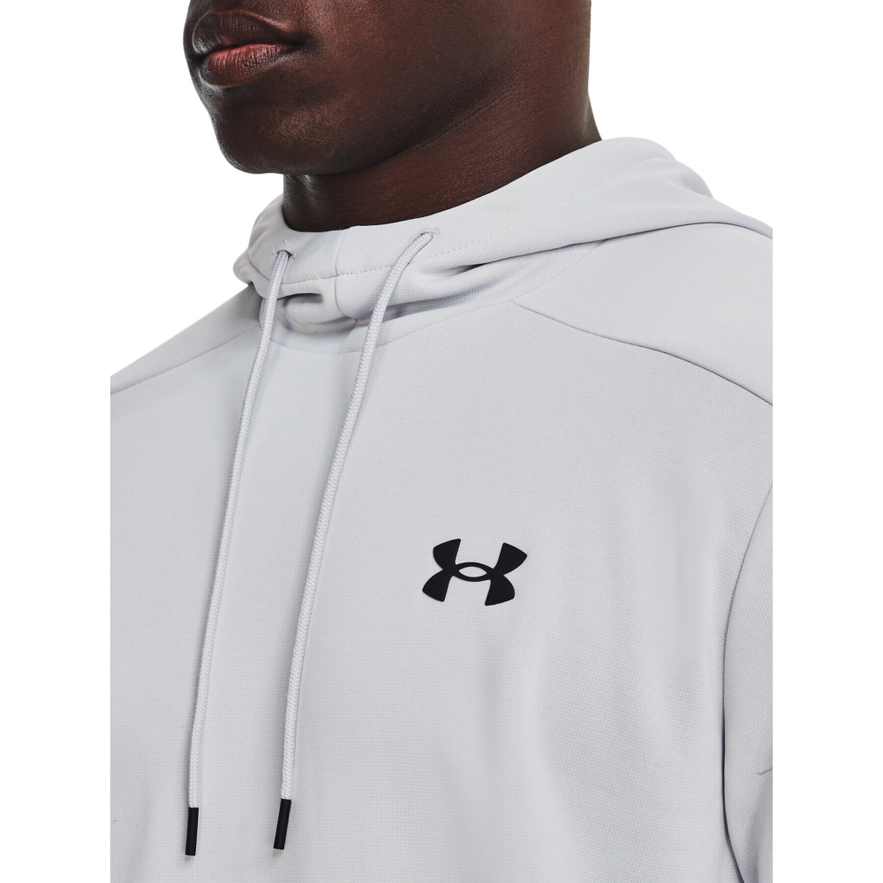 Under Armour Mikina UA Armour Fleece Hoodie 1373353 Šedá Regular Fit - Pepit.cz