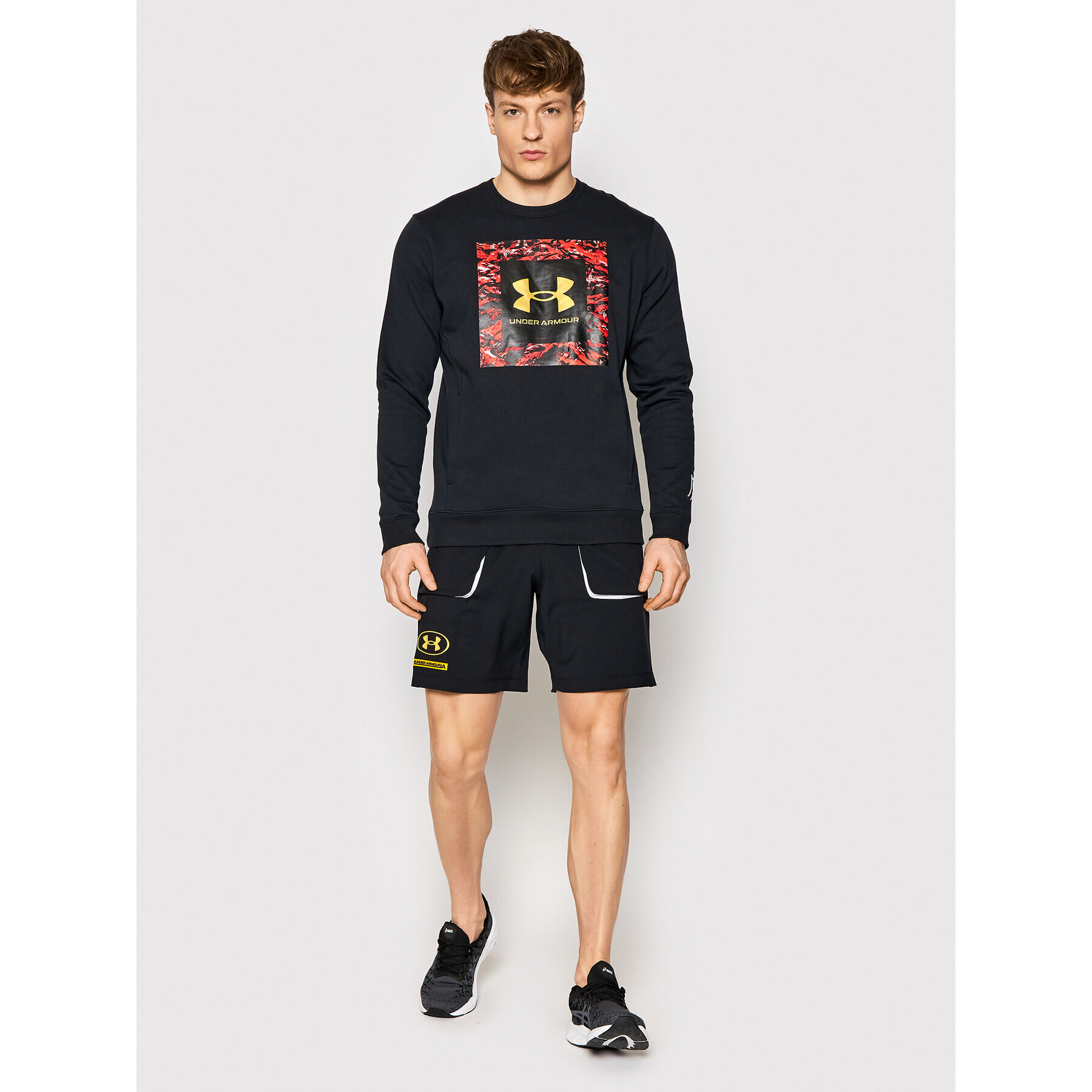 Under Armour Mikina Ua Cny Rival 1366426 Černá Loose Fit - Pepit.cz