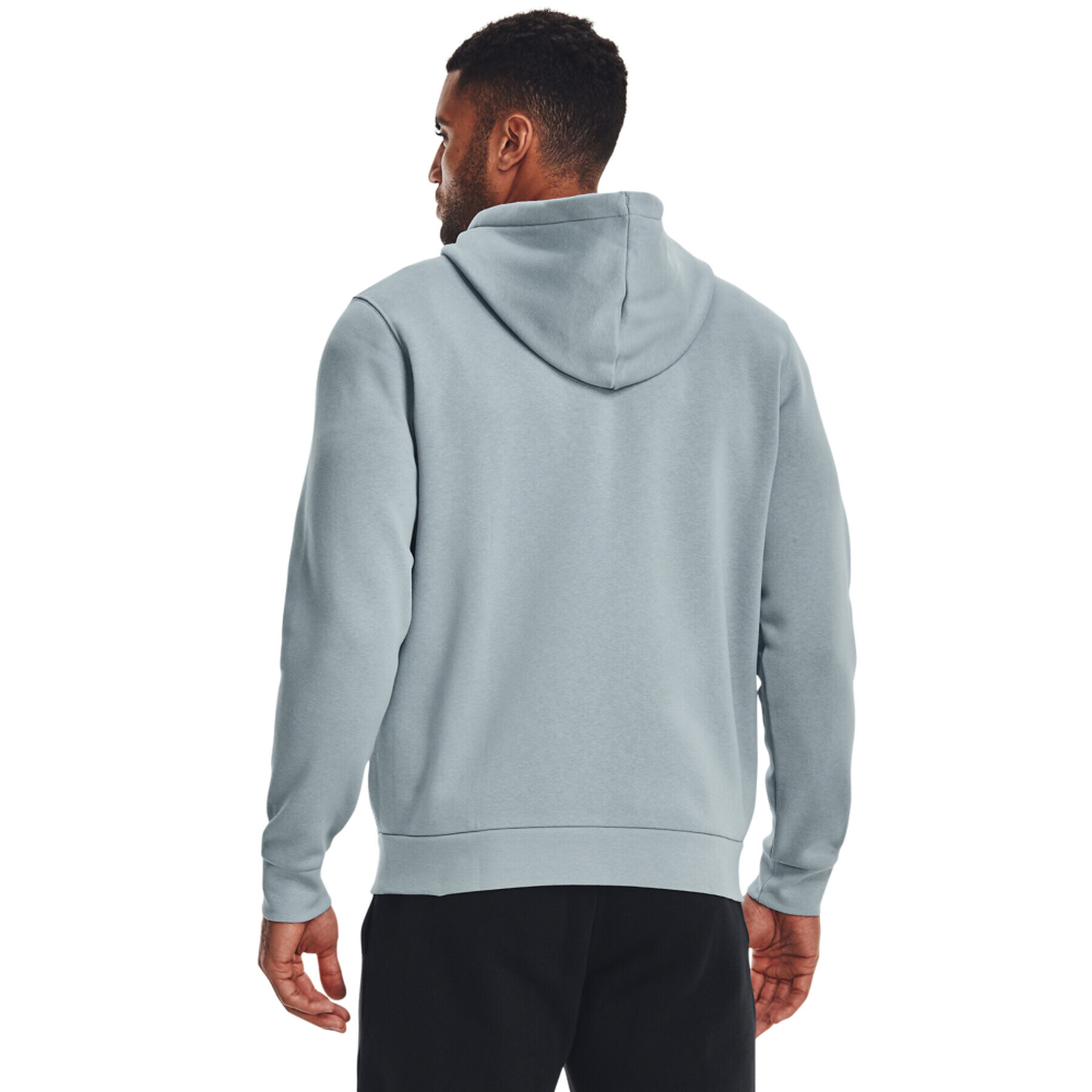 Under Armour Mikina UA Essential Fleece FZ Hood 1373881 Modrá Regular Fit - Pepit.cz