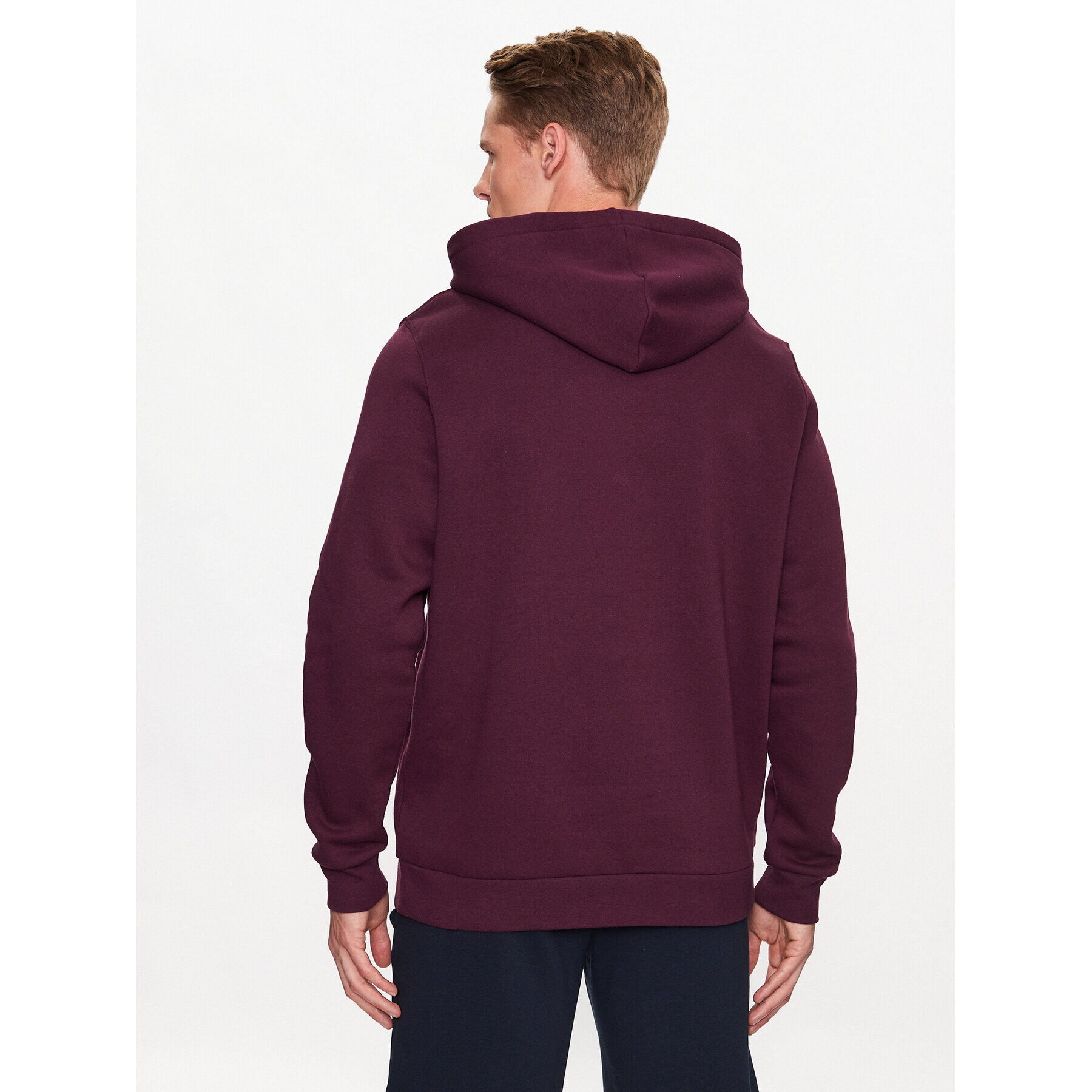 Under Armour Mikina UA Essential Fleece Hoodie 1373880 Bordó Regular Fit - Pepit.cz