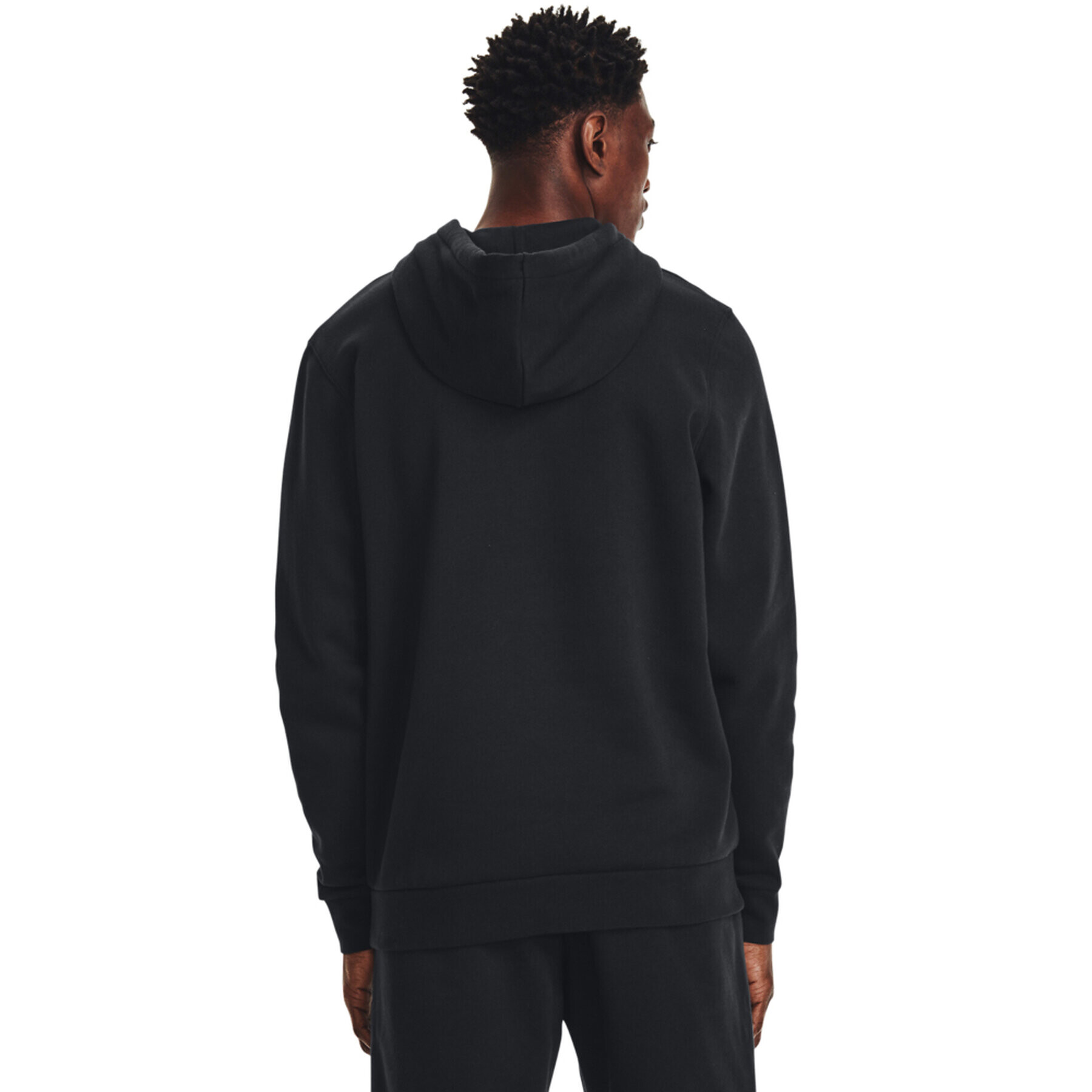 Under Armour Mikina UA Essential Fleece Hoodie 1373880 Černá Regular Fit - Pepit.cz