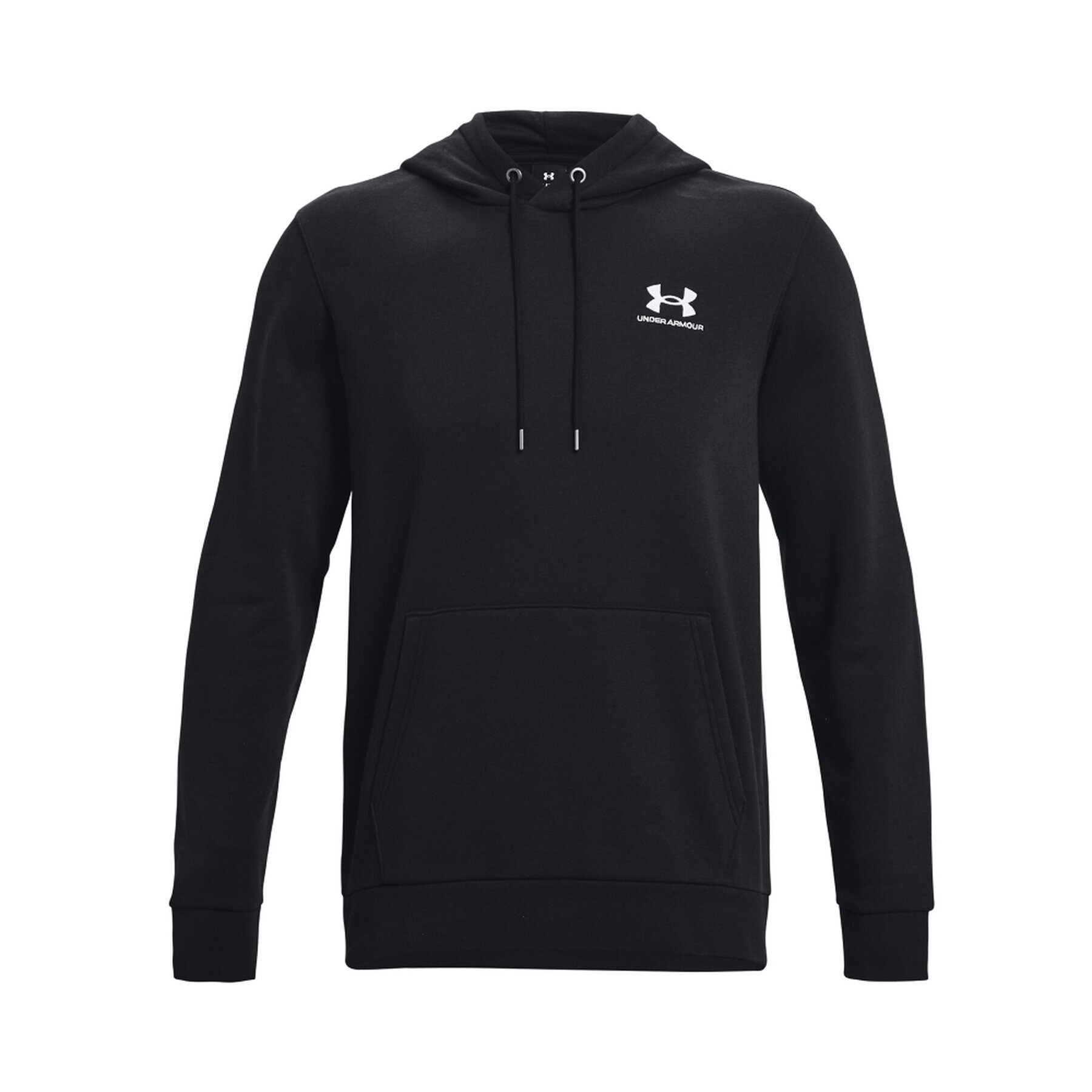 Under Armour Mikina UA Essential Fleece Hoodie 1373880 Černá Regular Fit - Pepit.cz