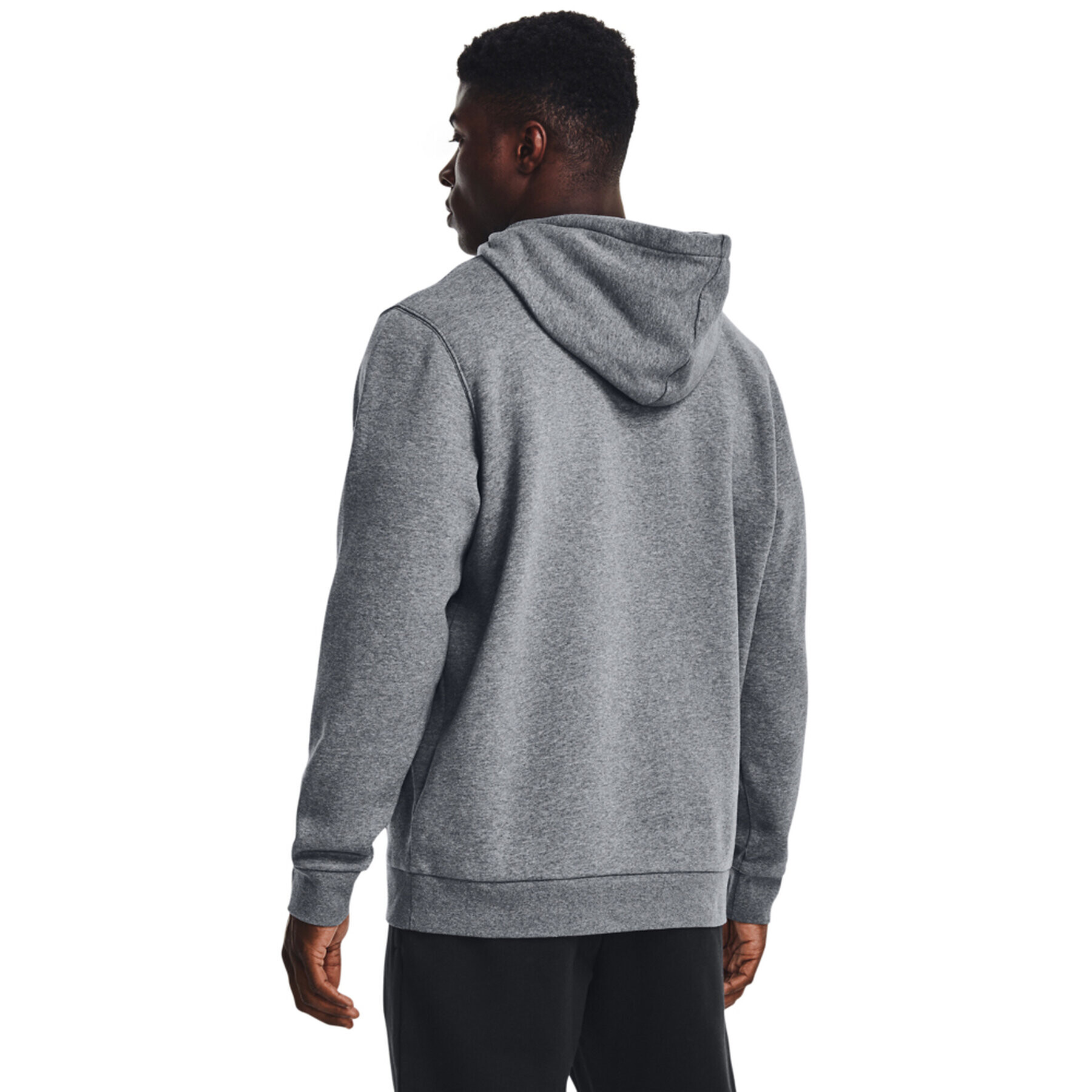 Under Armour Mikina UA Essential Fleece Hoodie 1373880 Šedá Regular Fit - Pepit.cz