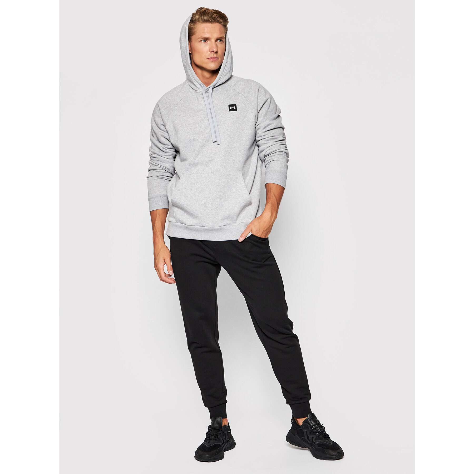 Under Armour Mikina Ua Rival 1357092 Šedá Loose Fit - Pepit.cz