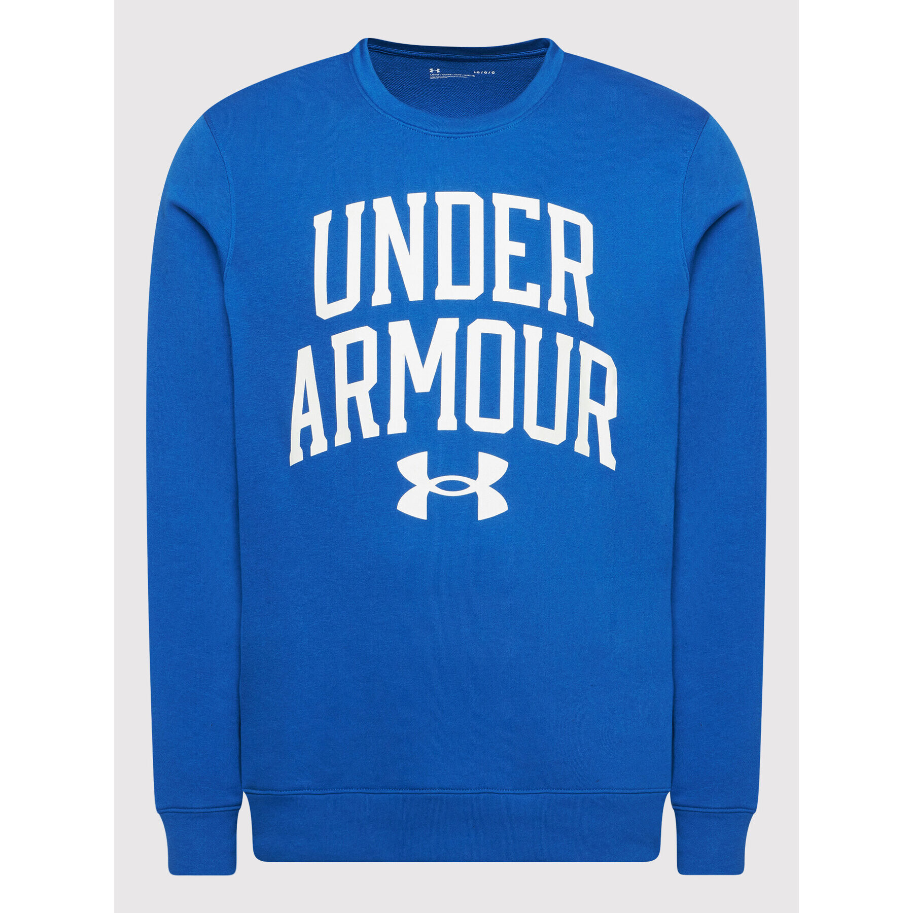 Under Armour Mikina Ua Rival 1361561 Modrá Loose Fit - Pepit.cz