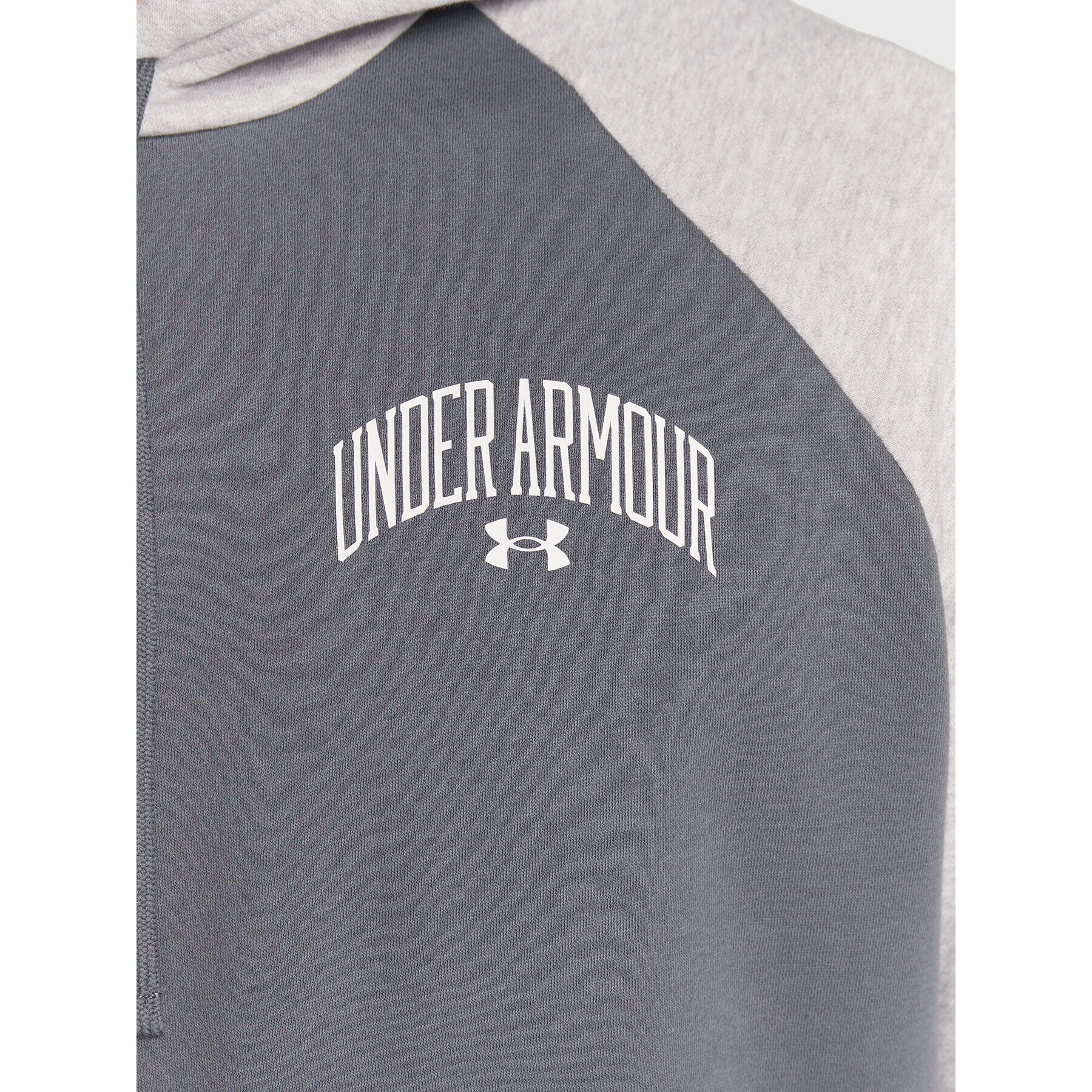 Under Armour Mikina Ua Rival 1373363 Šedá Loose Fit - Pepit.cz