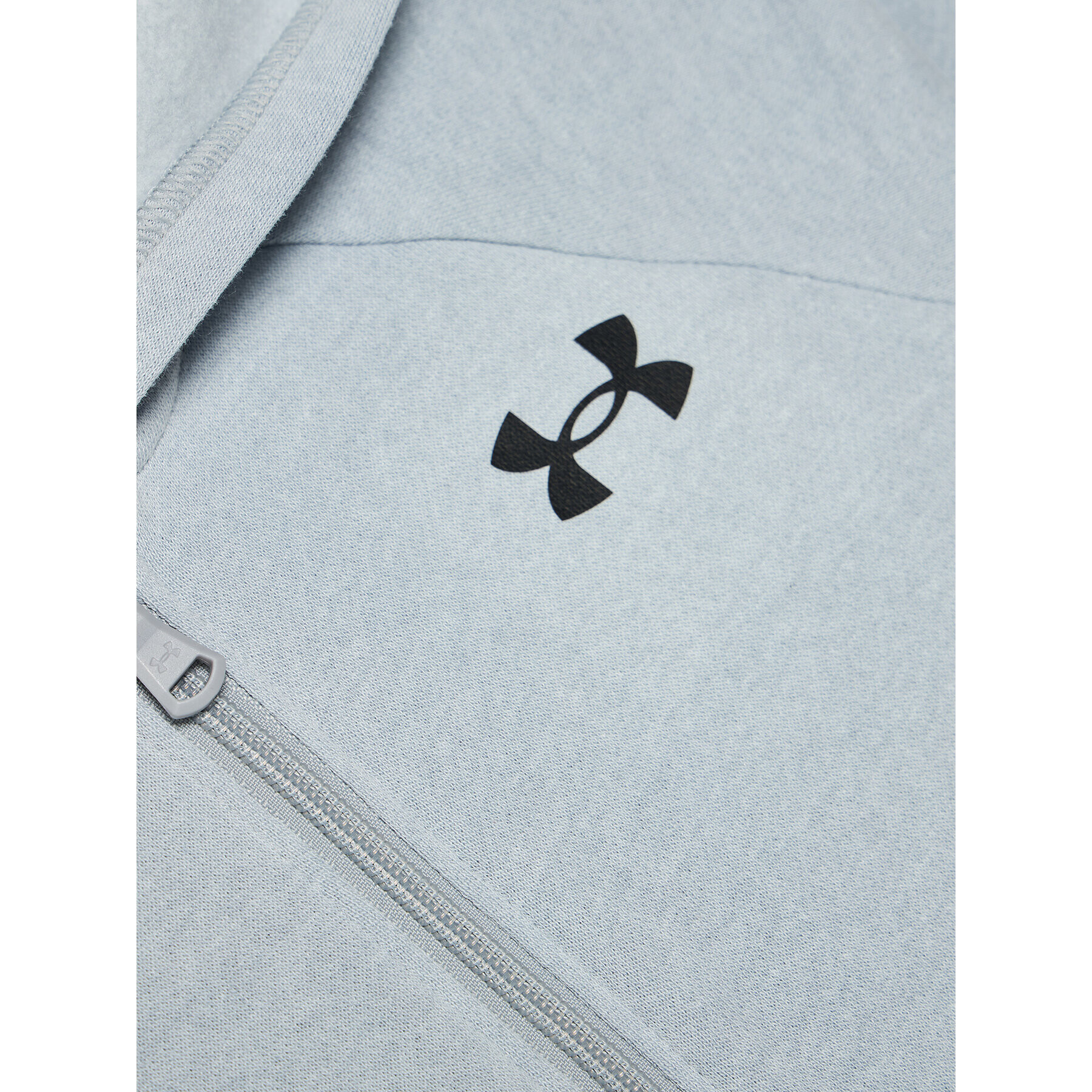 Under Armour Mikina Ua Rival Cotton Full Zip 1357613 Šedá Loose Fit - Pepit.cz