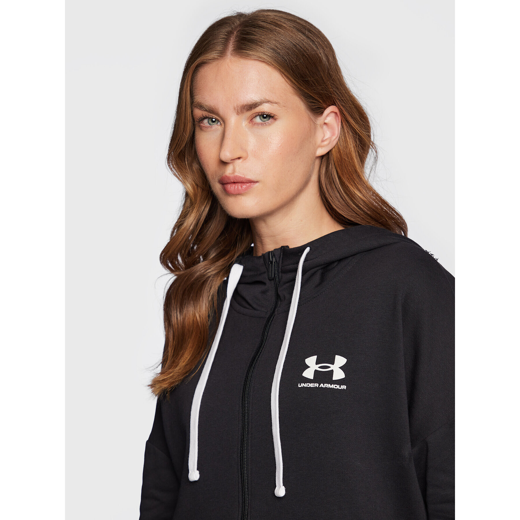 Under Armour Mikina Ua Rival Fleece 1356400 Černá Regular Fit - Pepit.cz