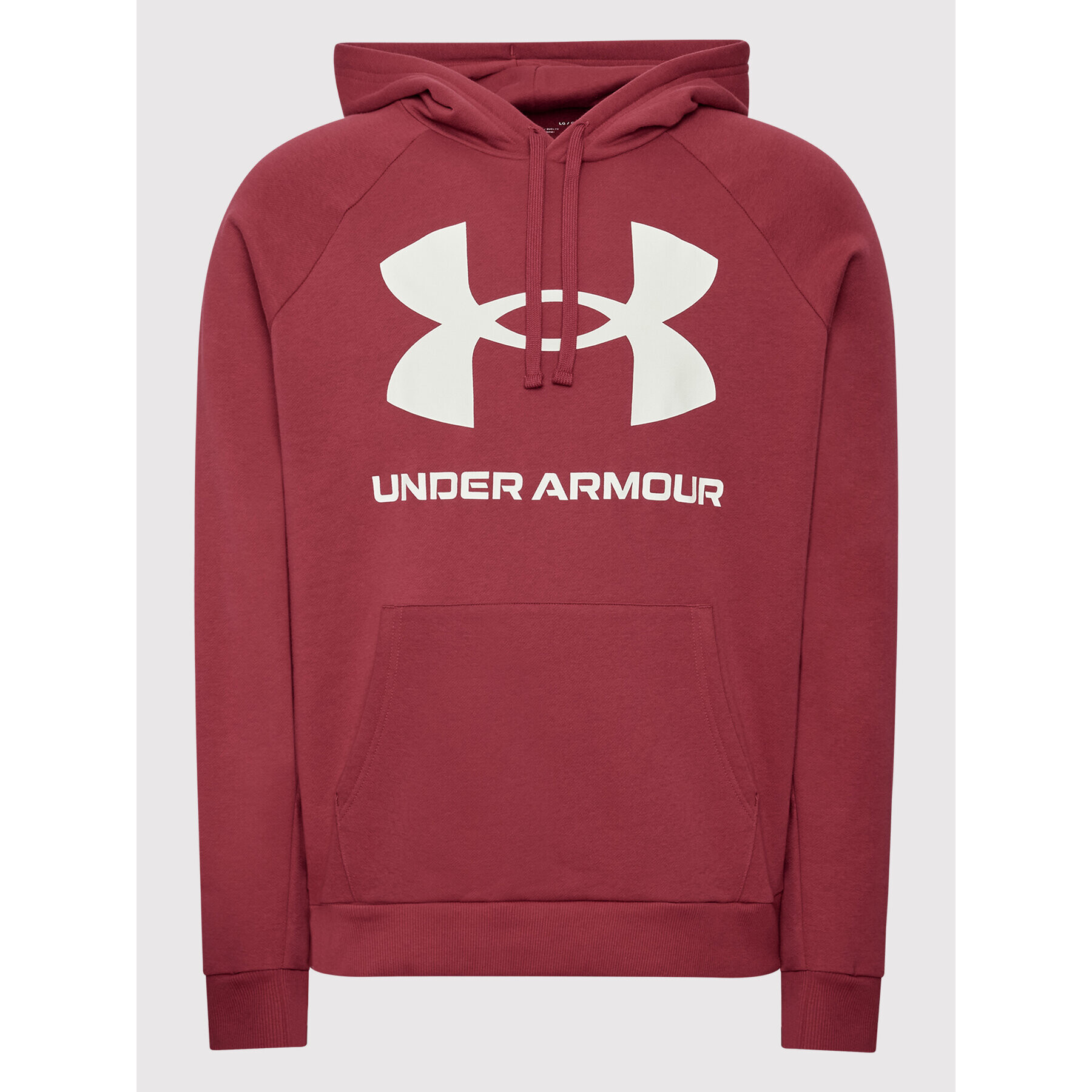 Under Armour Mikina Ua Rival Fleece 1357093 Červená Relaxed Fit - Pepit.cz