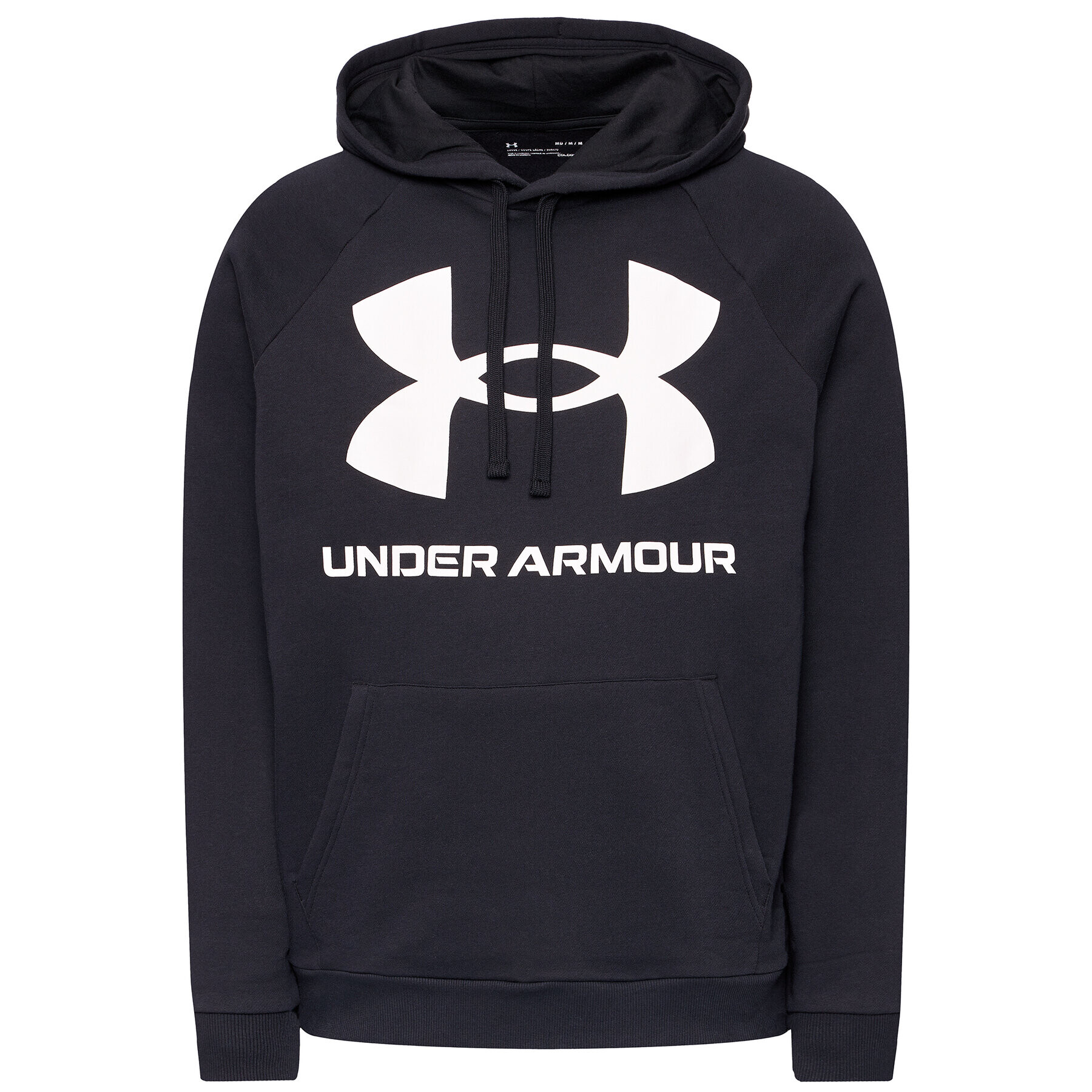 Under Armour Mikina Ua Rival Fleece Big Logo 1357093 Černá Loose Fit - Pepit.cz