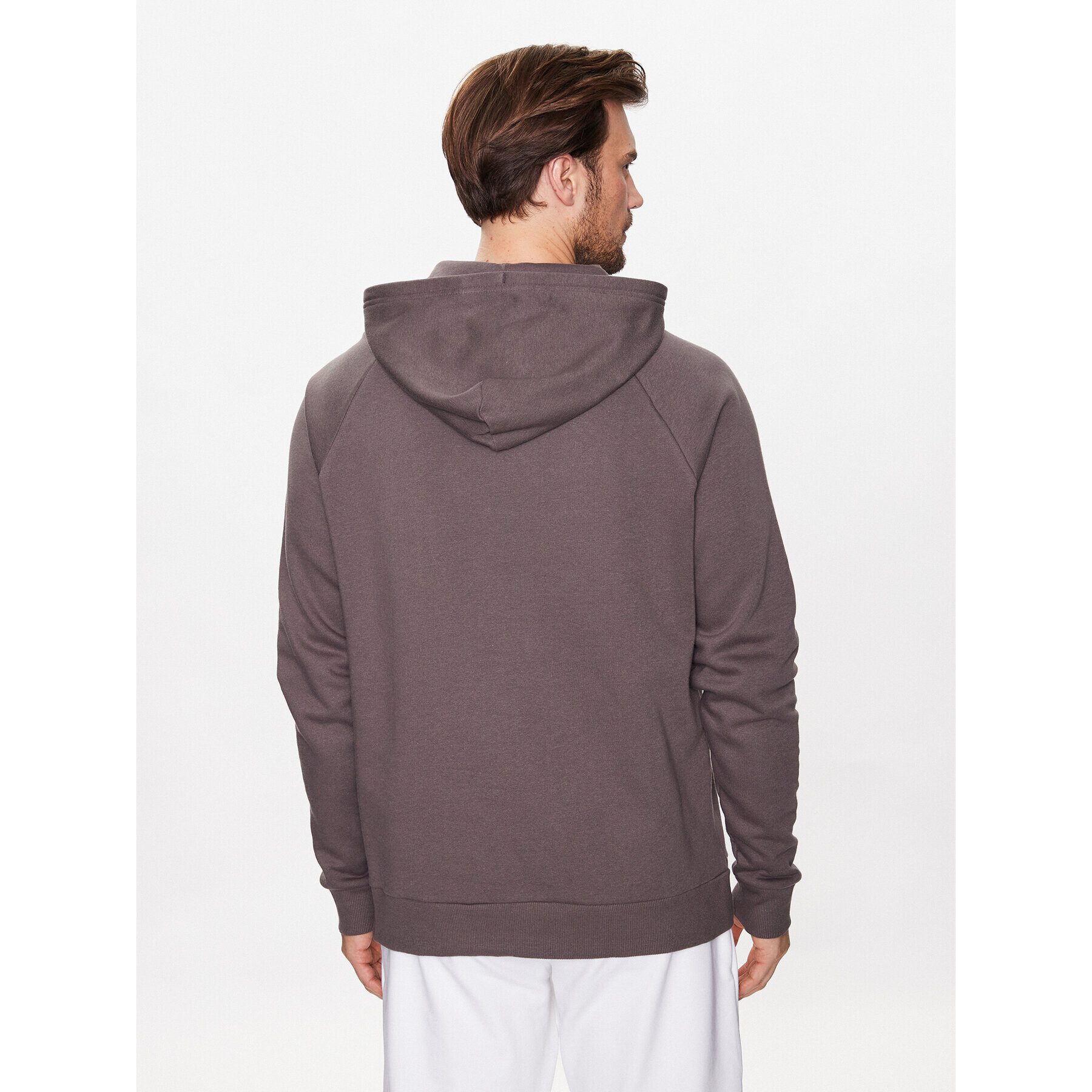 Under Armour Mikina Ua Rival Fleece Big Logo 1357093 Hnědá Loose Fit - Pepit.cz