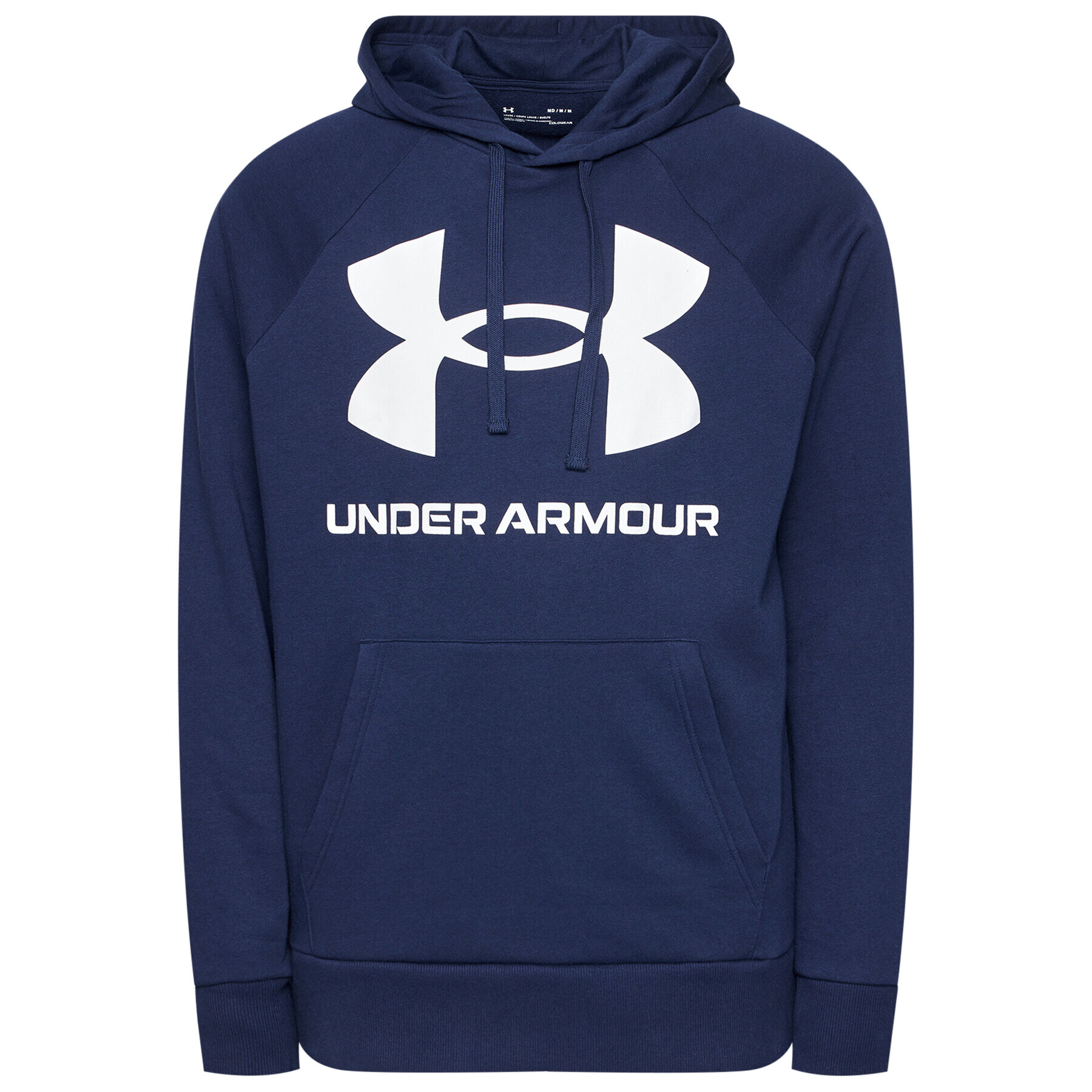 Under Armour Mikina Ua Rival Fleece Big Logo 1357093 Tmavomodrá Loose Fit - Pepit.cz