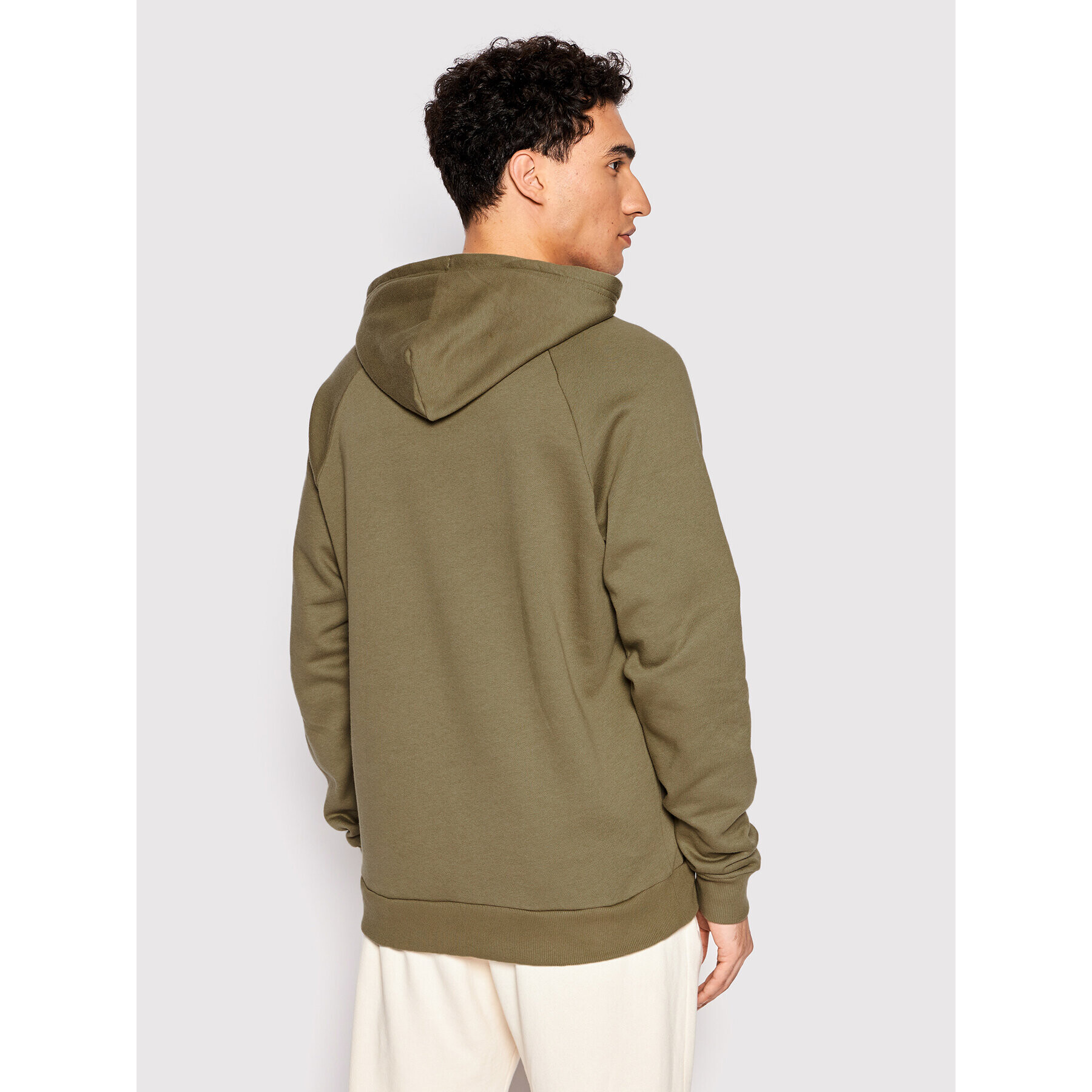 Under Armour Mikina Ua Rival Fleece Big Logo 1357093 Zelená Loose Fit - Pepit.cz