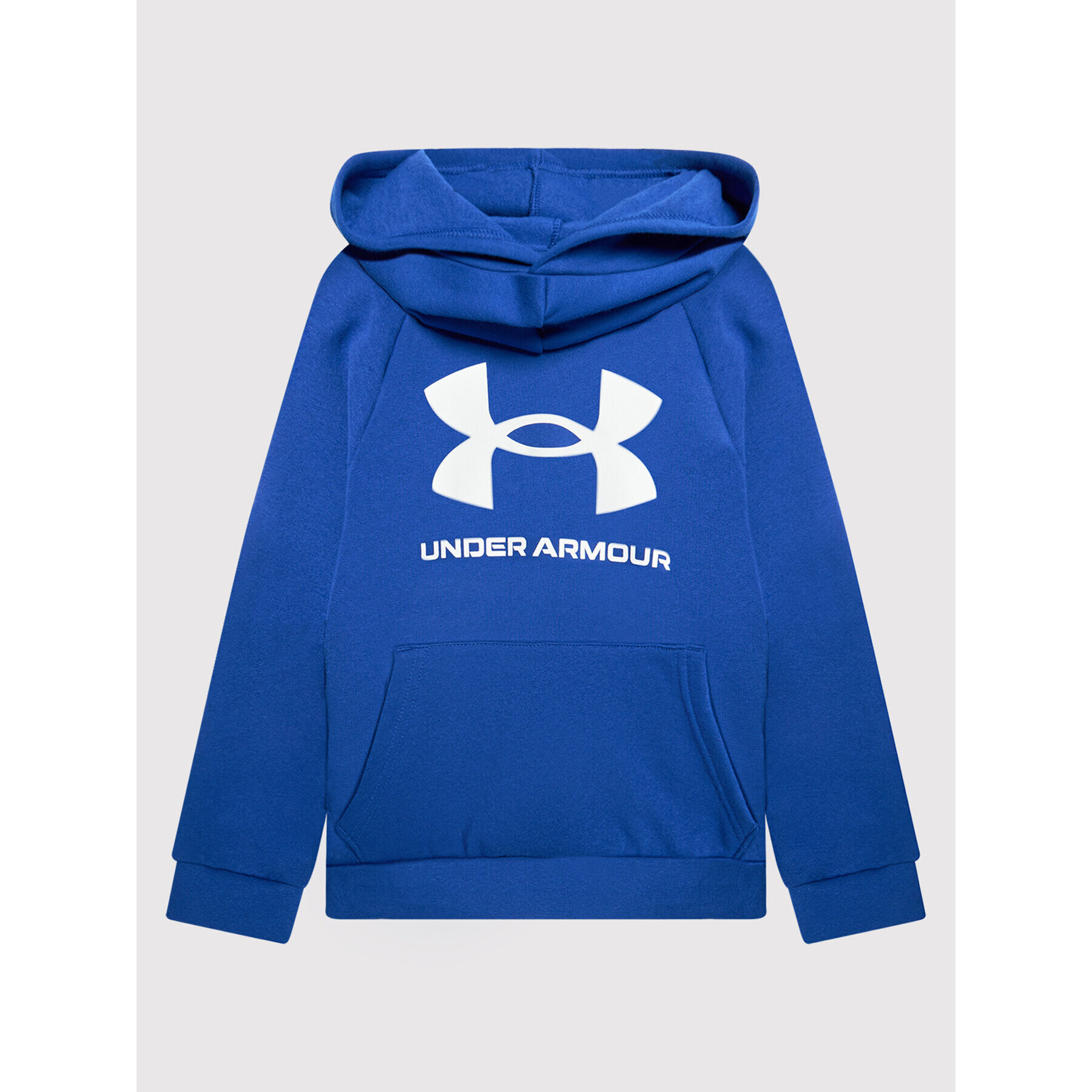 Under Armour Mikina Ua Rival Fleece Big Logo 1357585 Modrá Loose Fit - Pepit.cz