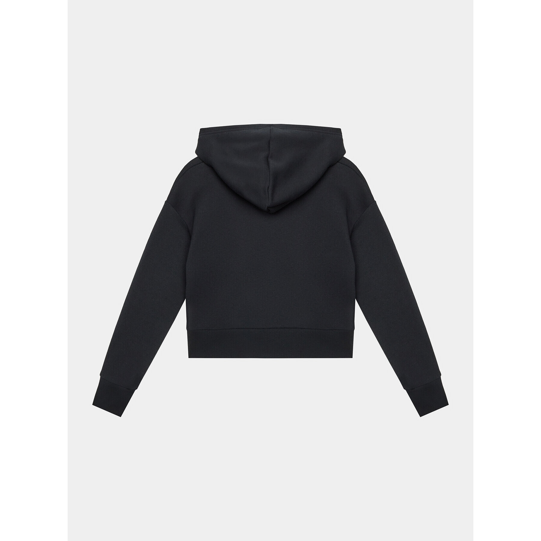 Under Armour Mikina Ua Rival Fleece Crop Hoodie 1379517 Černá Loose Fit - Pepit.cz