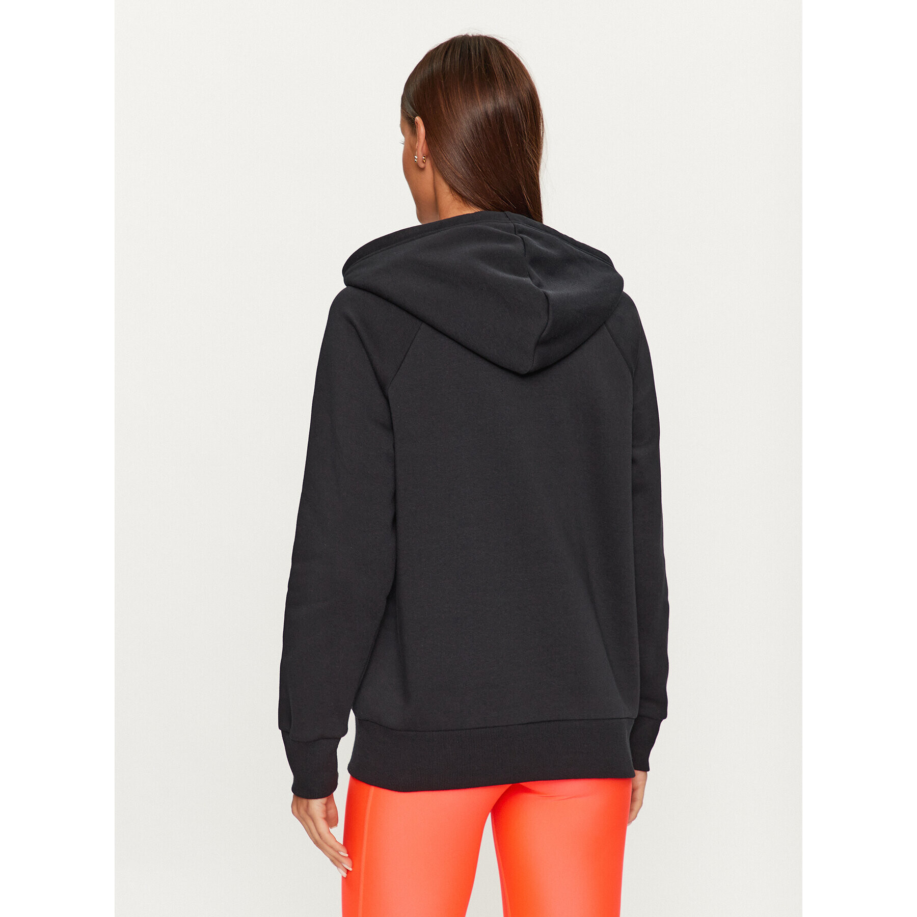 Under Armour Mikina Ua Rival Fleece Fz Hoodie 1379497 Černá Loose Fit - Pepit.cz