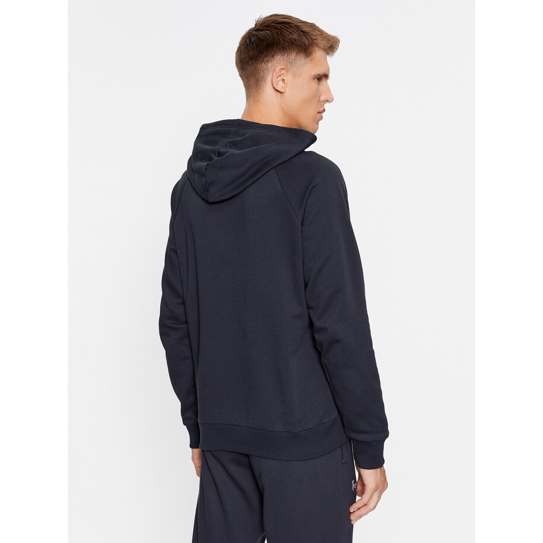 Under Armour Mikina Ua Rival Fleece Hoodie 1379757 Černá Loose Fit - Pepit.cz