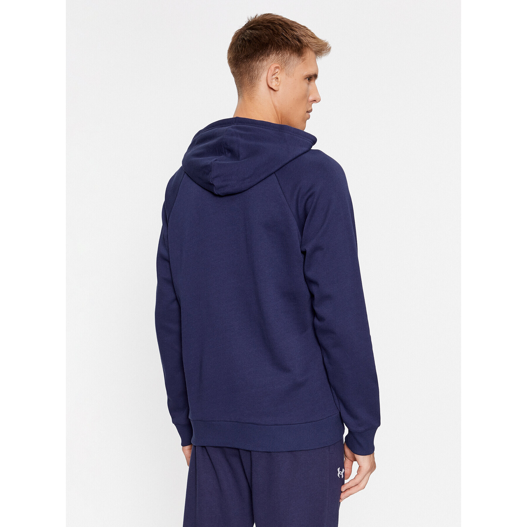 Under Armour Mikina Ua Rival Fleece Hoodie 1379757 Tmavomodrá Loose Fit - Pepit.cz