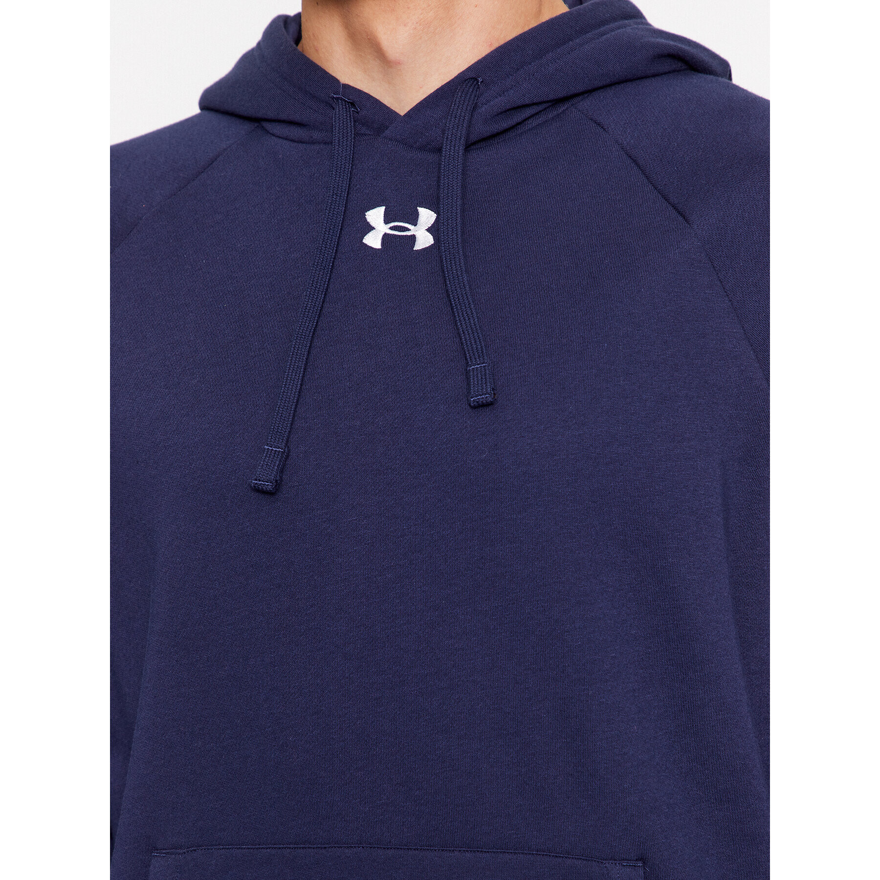 Under Armour Mikina Ua Rival Fleece Hoodie 1379757 Tmavomodrá Loose Fit - Pepit.cz