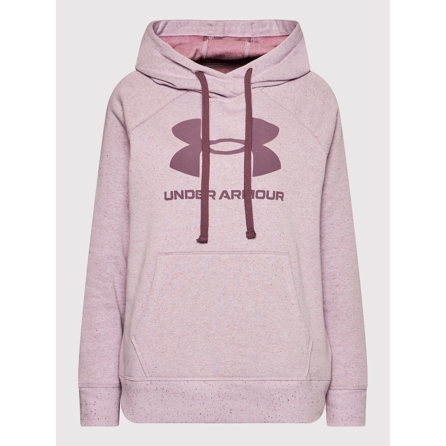 Under Armour Mikina Ua Rival Fleece Logo 1356318 Fialová Loose Fit - Pepit.cz