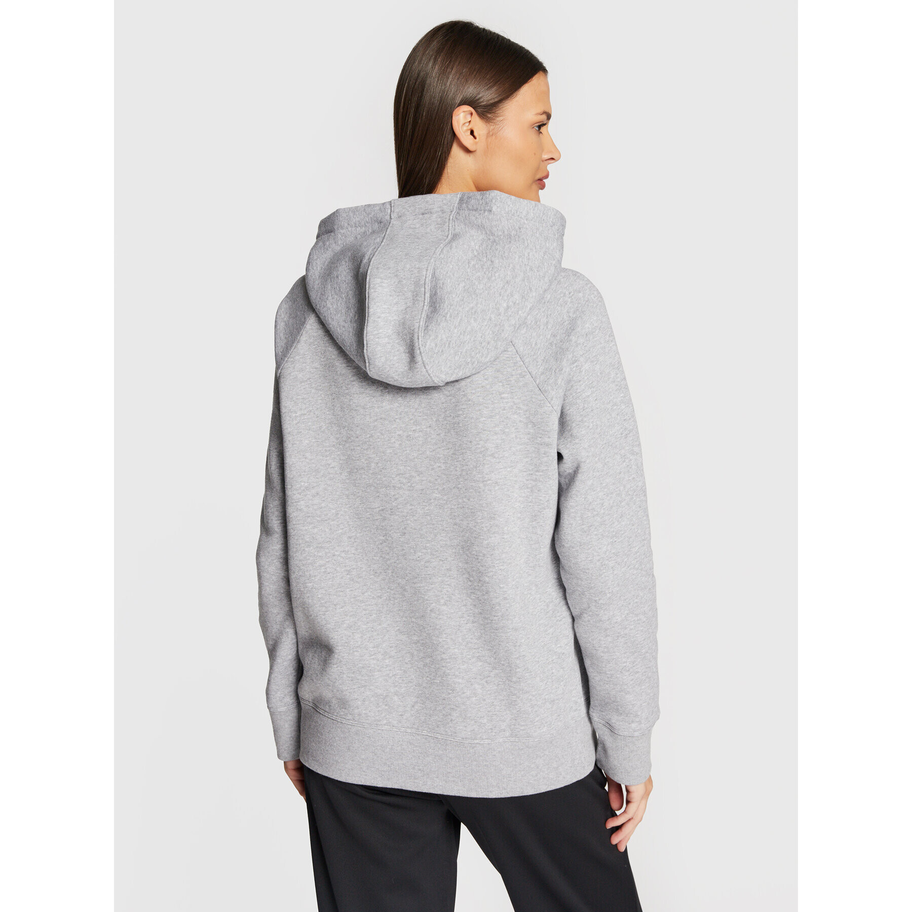 Under Armour Mikina Ua Rival Fleece Logo 1356318 Šedá Loose Fit - Pepit.cz