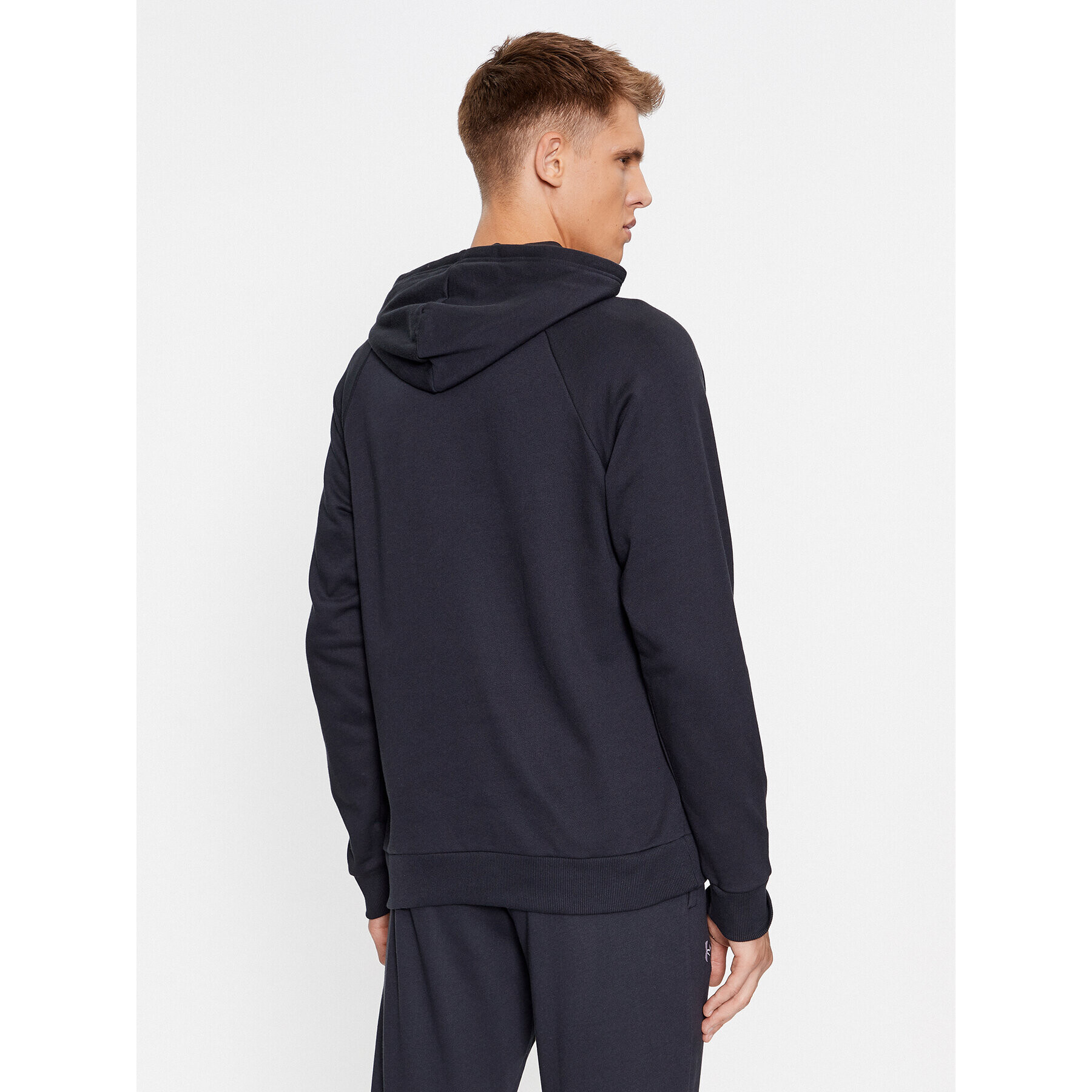 Under Armour Mikina Ua Rival Fleece Logo Hd 1379758 Černá Loose Fit - Pepit.cz