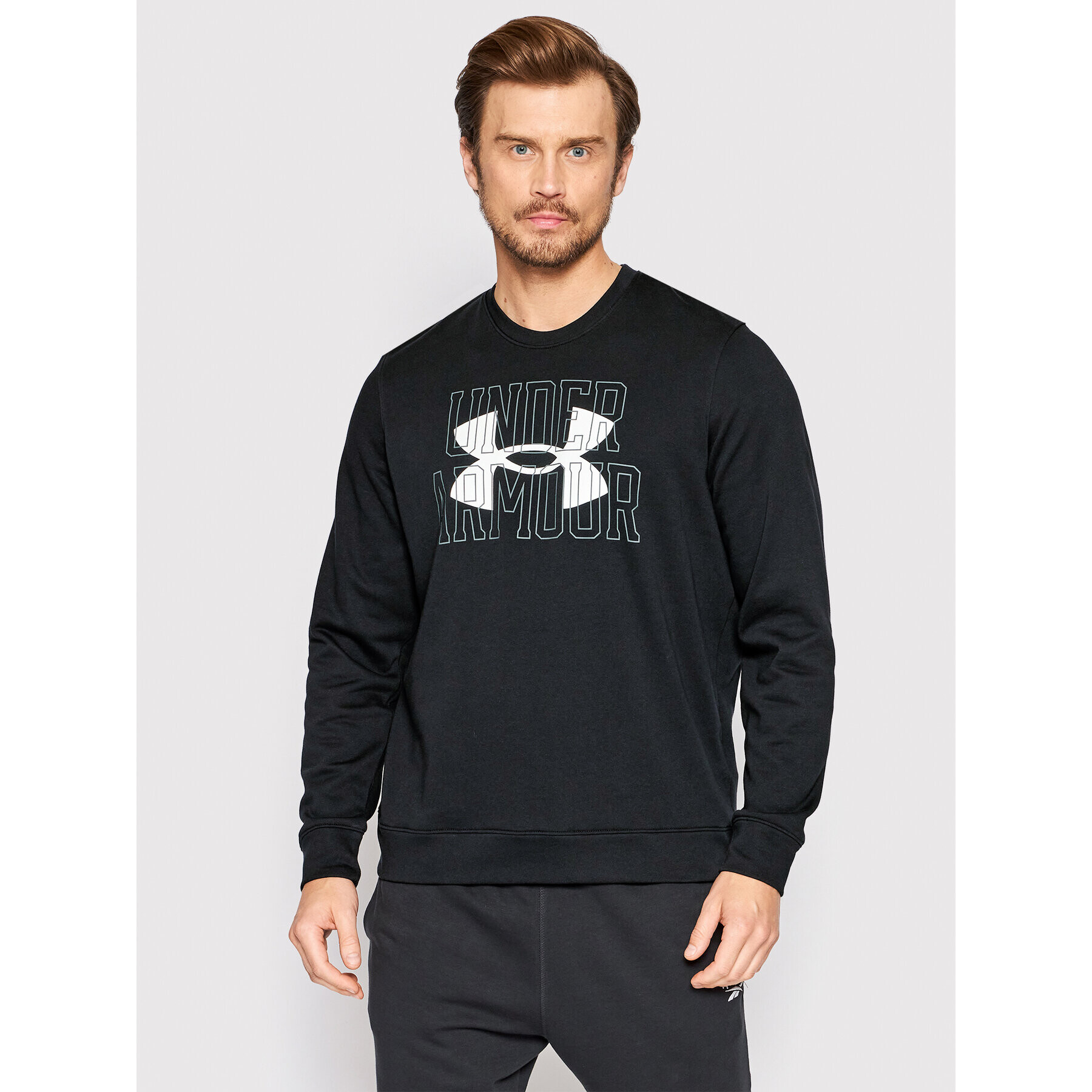 Under Armour Mikina Ua Rival Terry 1370391 Černá Relaxed Fit - Pepit.cz