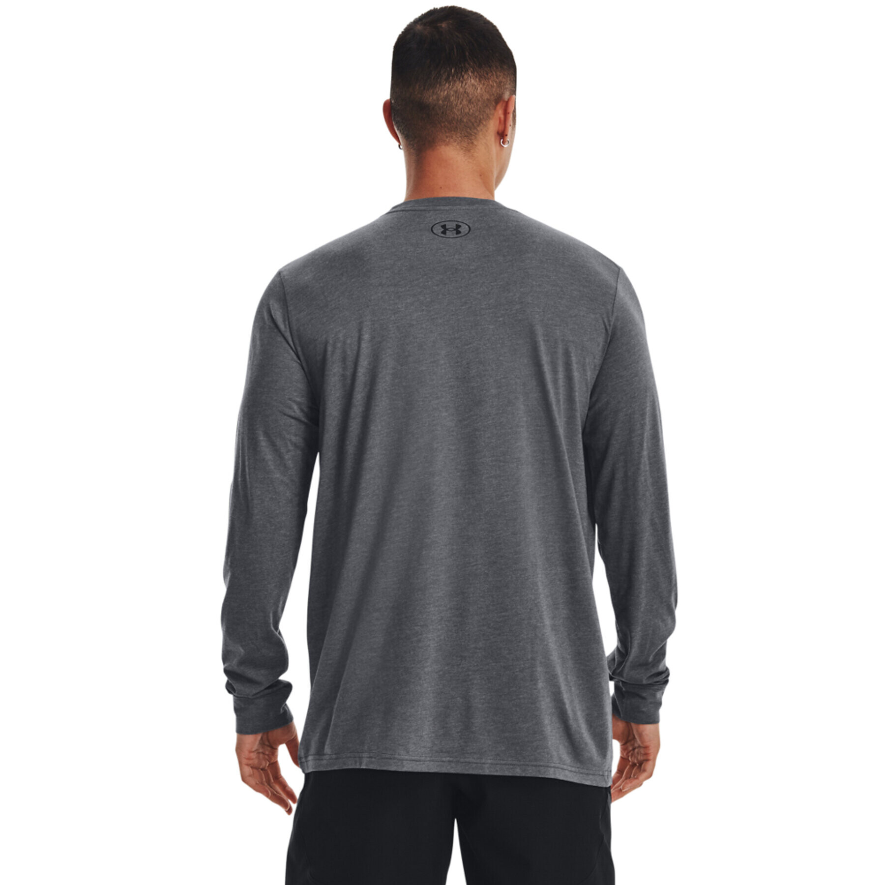 Under Armour Mikina UA SPORTSTYLE LEFT CHEST LS 1329585 Šedá Regular Fit - Pepit.cz