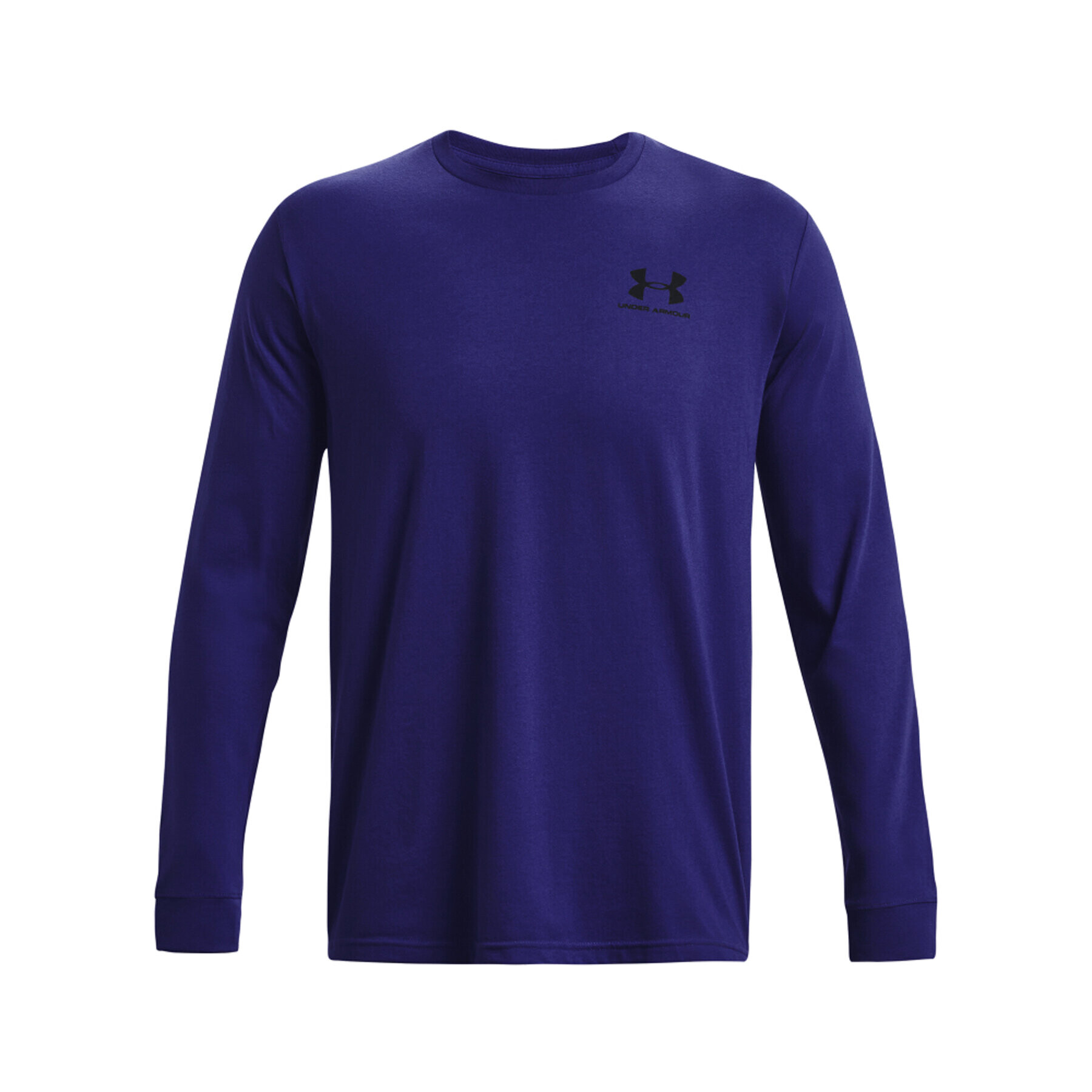 Under Armour Mikina UA SPORTSTYLE LEFT CHEST LS 1329585 Tmavomodrá Regular Fit - Pepit.cz