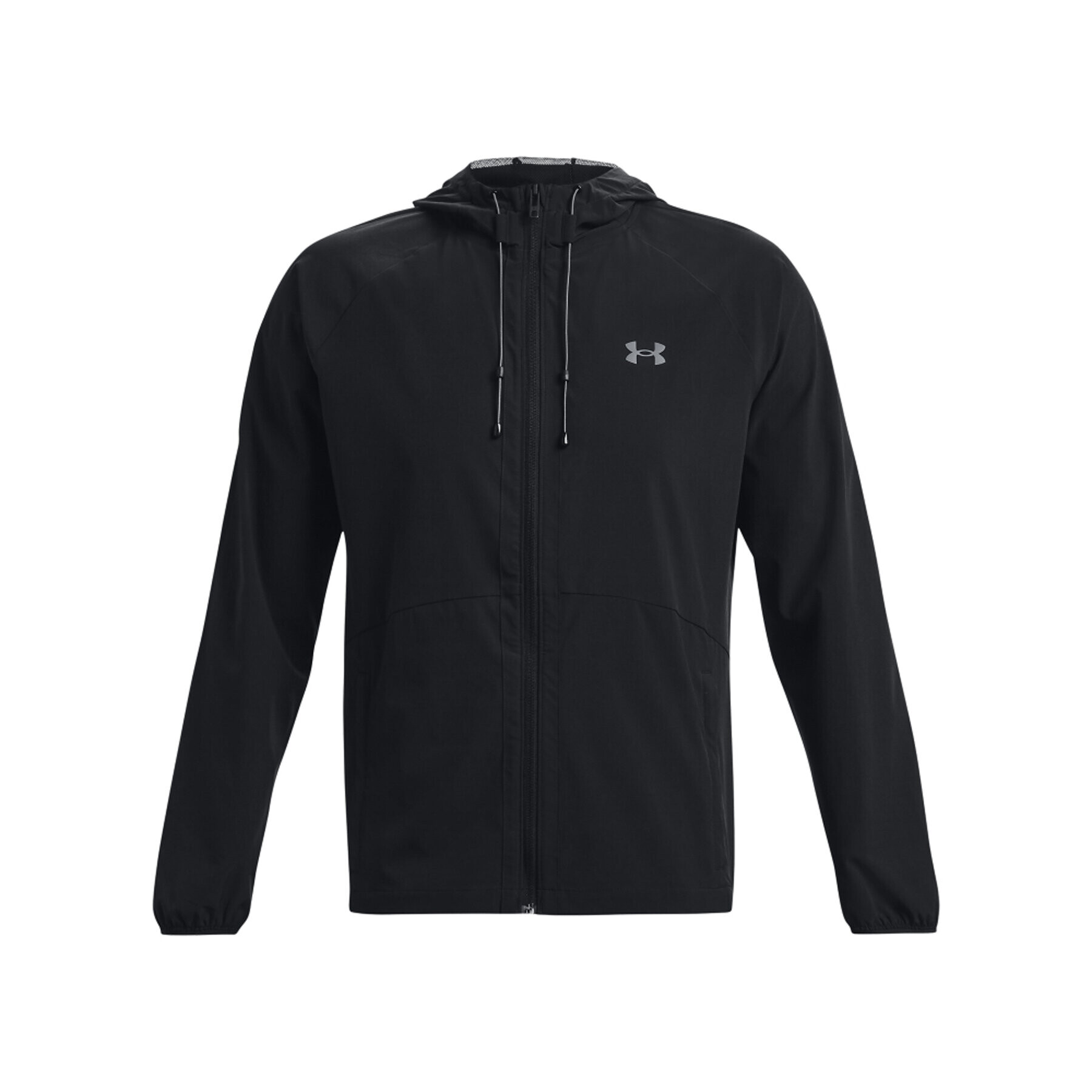 Under Armour Mikina UA Stretch Woven Windbreaker 1377171 Černá Regular Fit - Pepit.cz