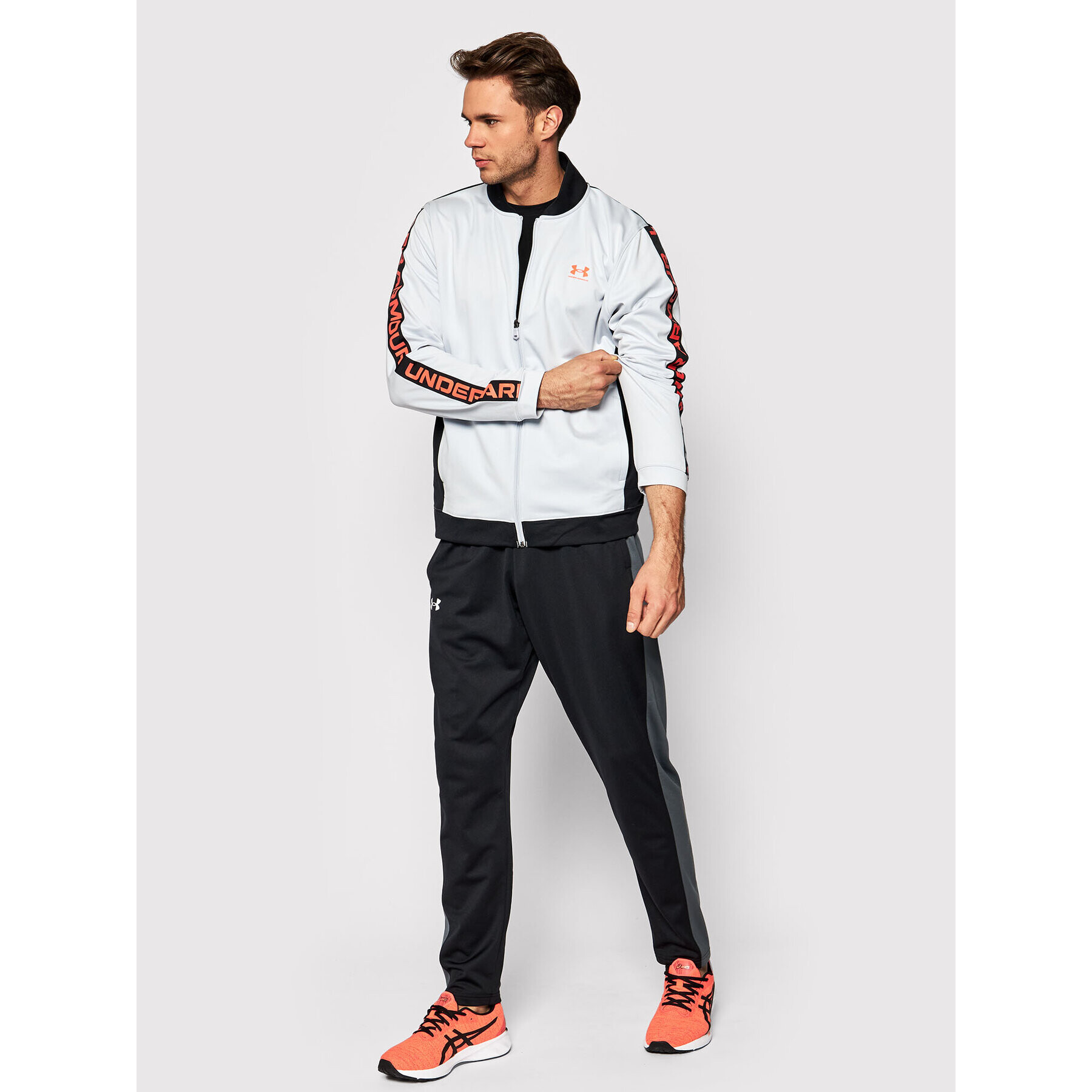 Under Armour Mikina Ua Tricot Fashion 1366208 Bílá Relaxed Fit - Pepit.cz