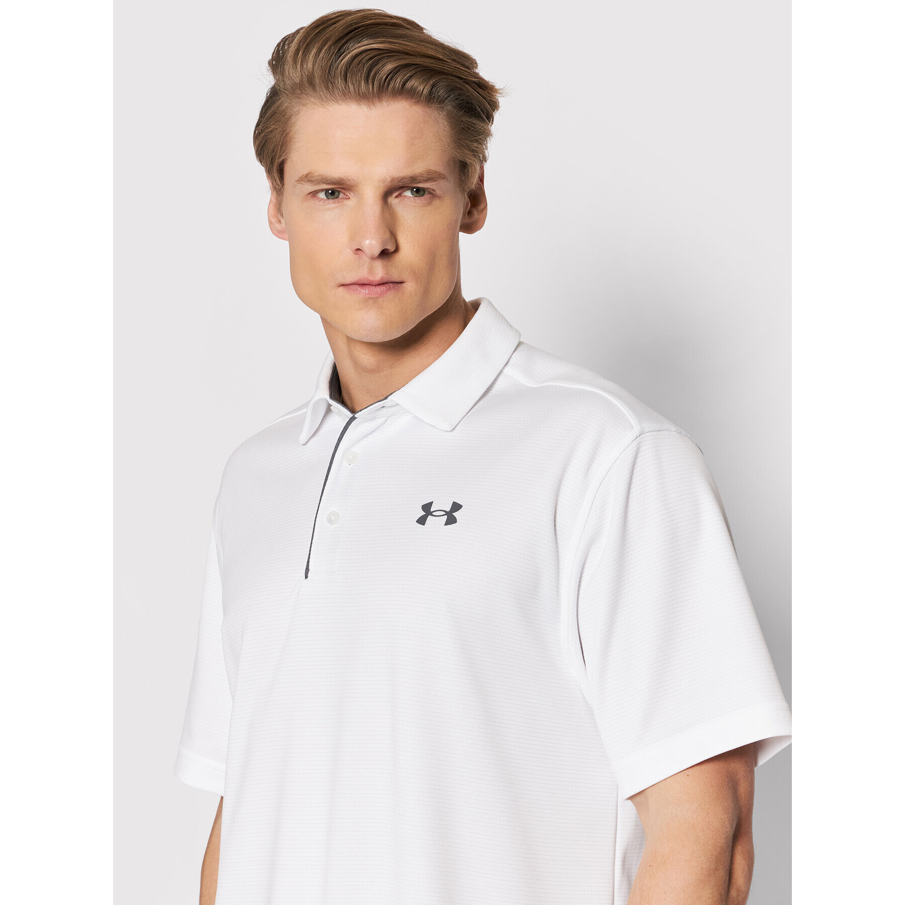 Under Armour Polokošile UA Tech 1290140 Bílá Regular Fit - Pepit.cz