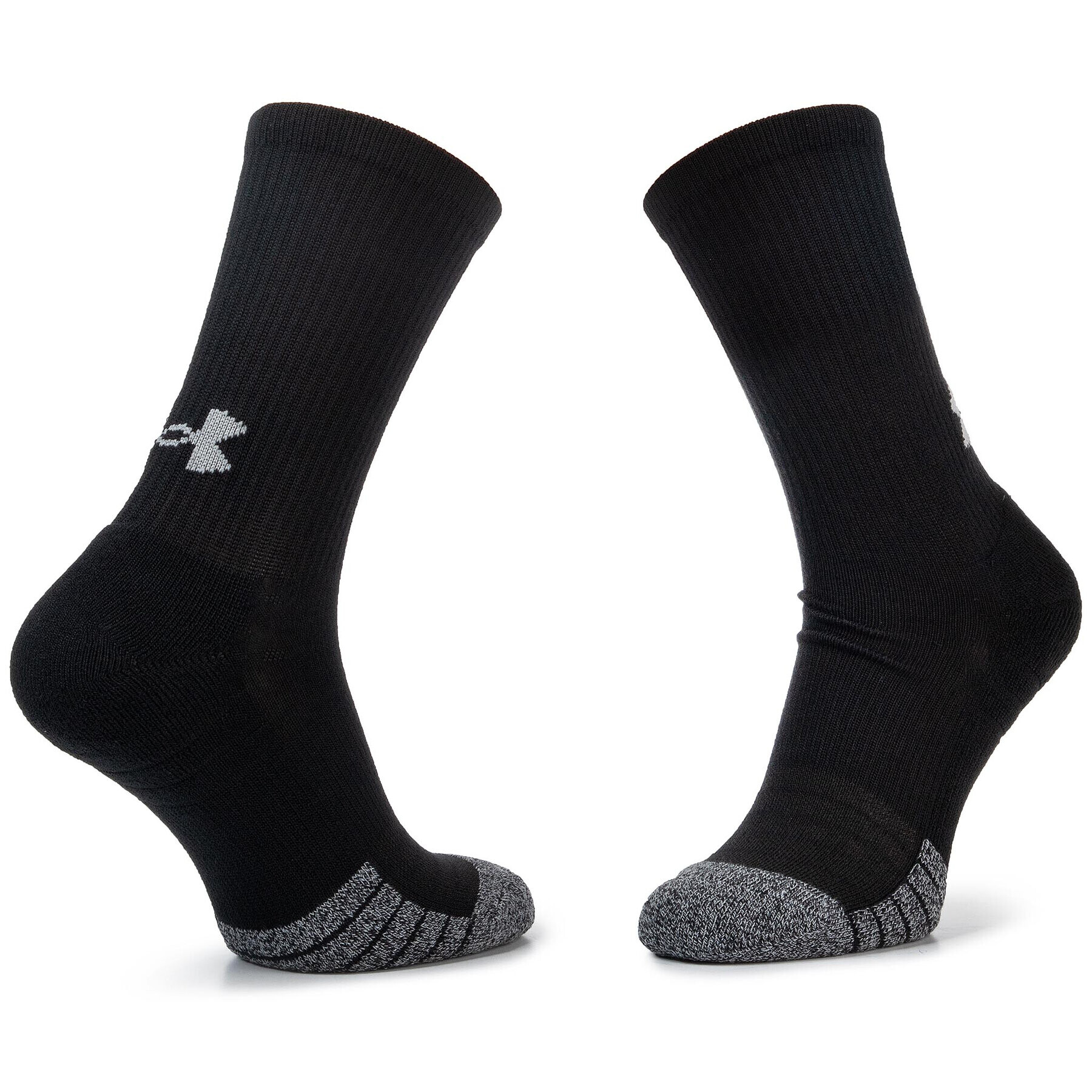 Under Armour Sada 2 párů vysokých ponožek unisex Crew Sock 1346751-001 Černá - Pepit.cz