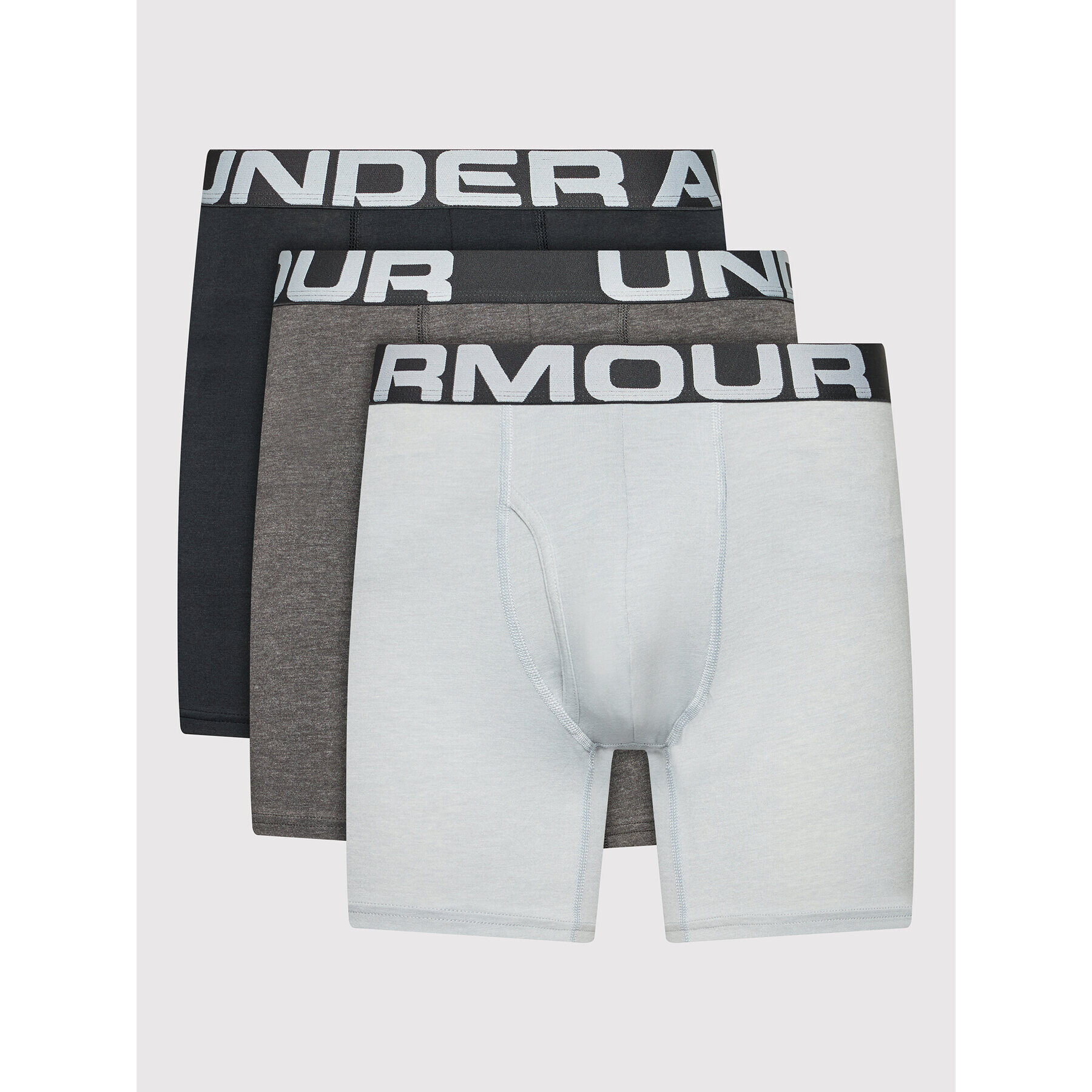 Under Armour Sada 3 kusů boxerek Charged Cotton® 6" 1363617 Barevná - Pepit.cz