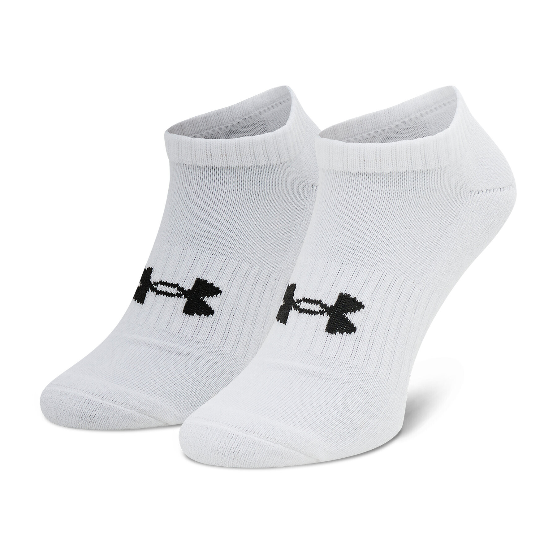 Under Armour Sada 3 párů nízkých ponožek unisex Core No Show 3Pk 1363241-100 Bílá - Pepit.cz