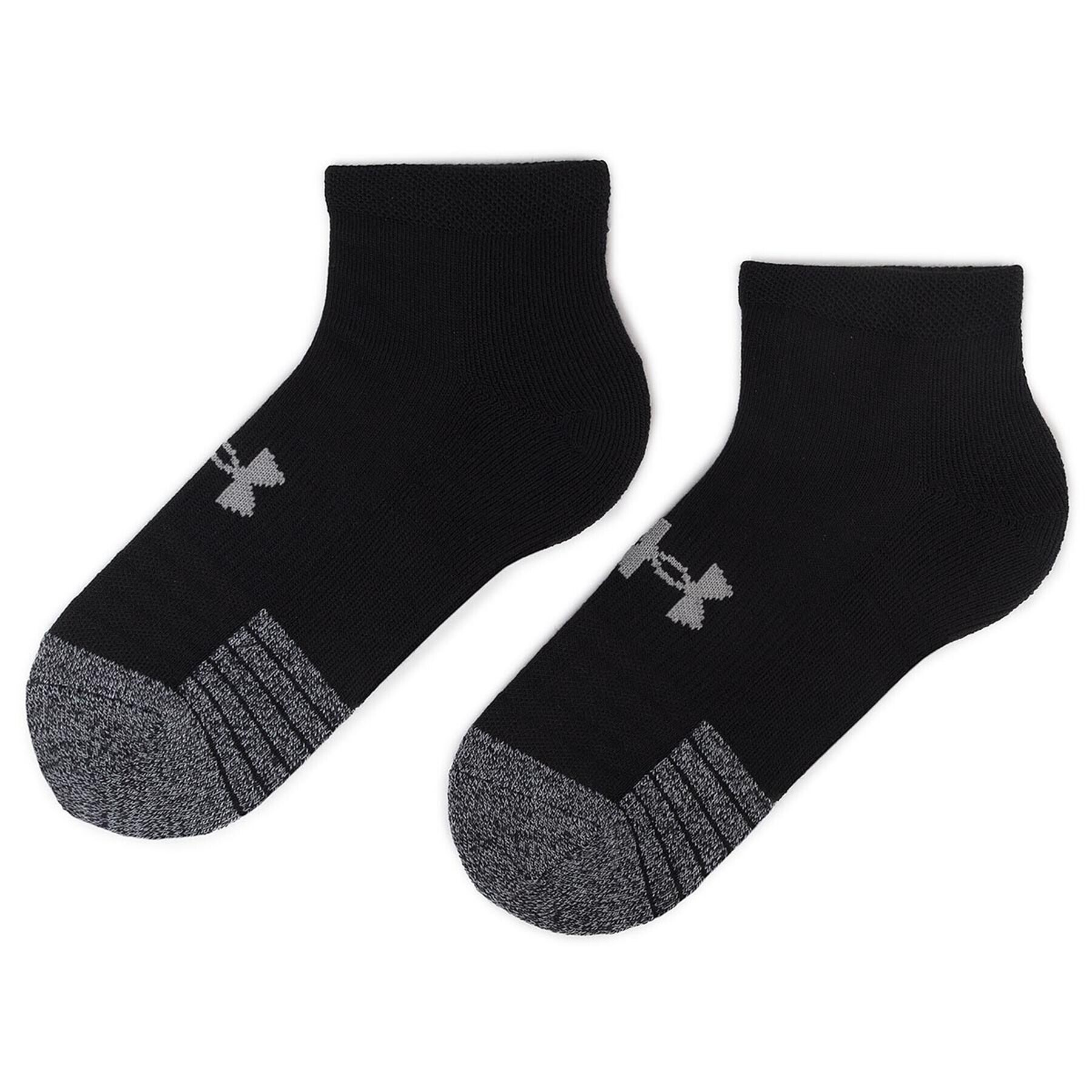 Under Armour Sada 3 párů nízkých ponožek unisex Heatgear Lo Cut Sock 1346753-001 Černá - Pepit.cz