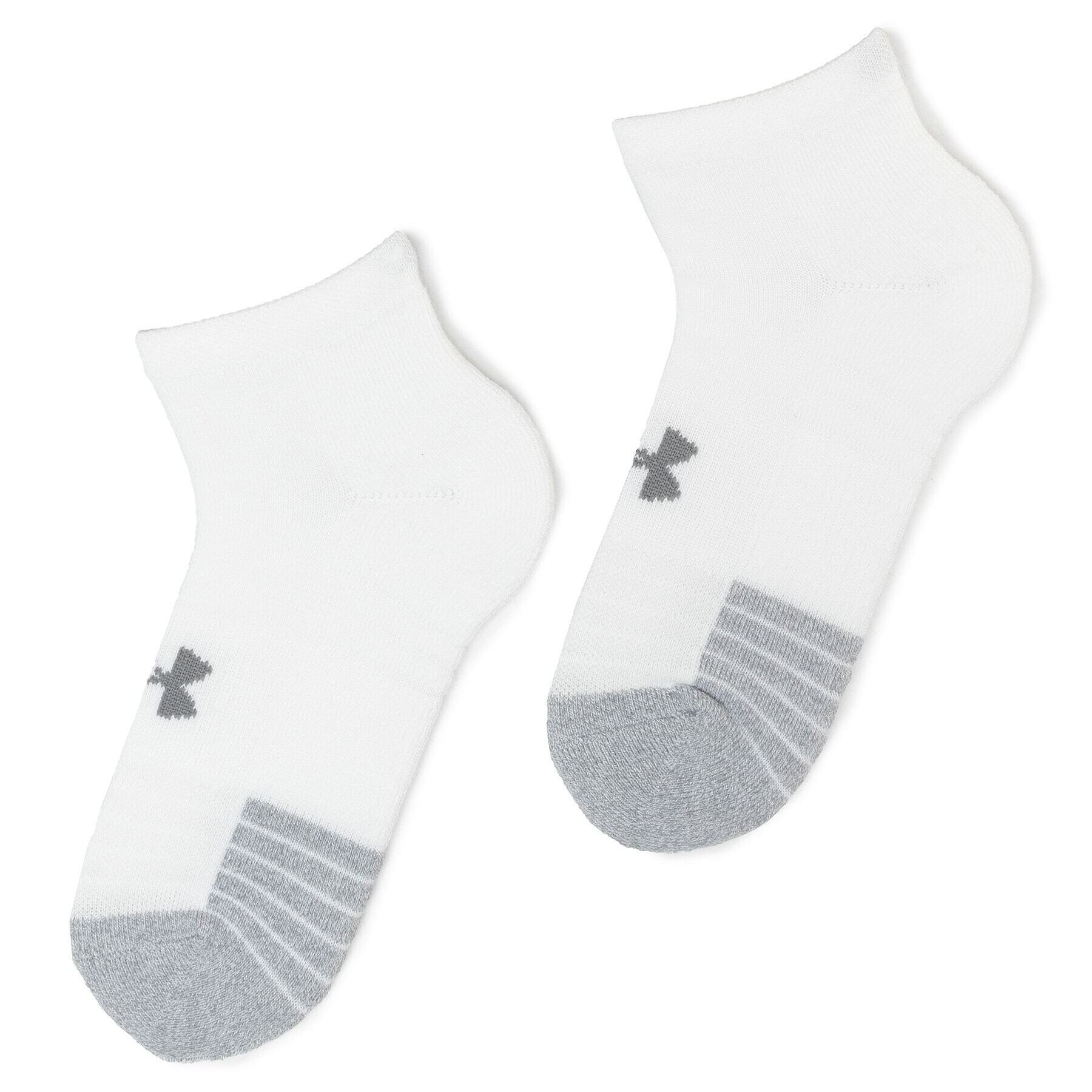 Under Armour Sada 3 párů nízkých ponožek unisex Heatgear Lo Cut Sock 1346753-100 Bílá - Pepit.cz