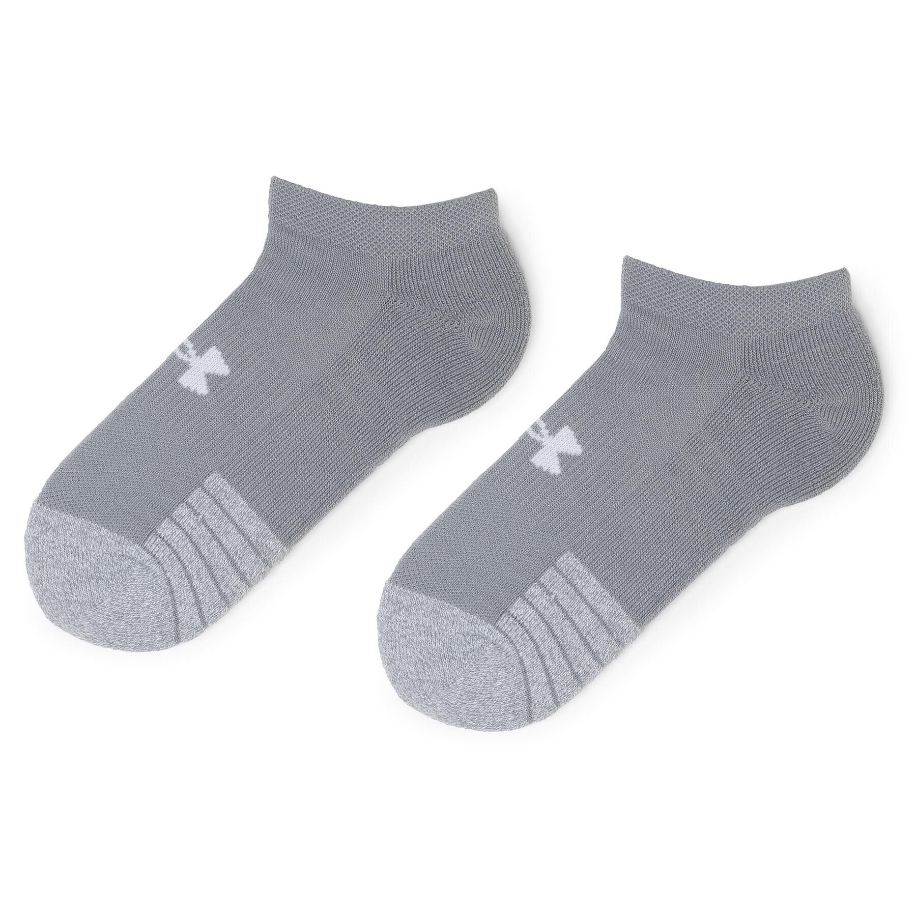 Under Armour Sada 3 párů nízkých ponožek unisex Heatgear No Show Sock 1346755-035 Šedá - Pepit.cz