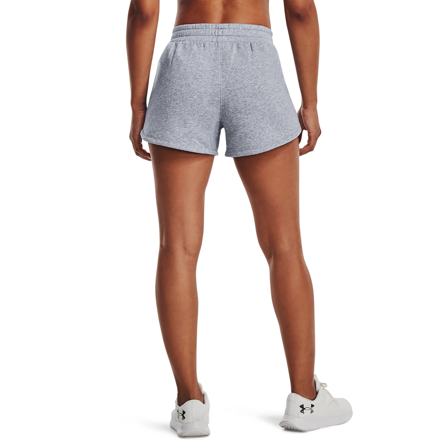 Under Armour Sportovní kraťasy Rival Fleece Short 1376257 Šedá Regular Fit - Pepit.cz