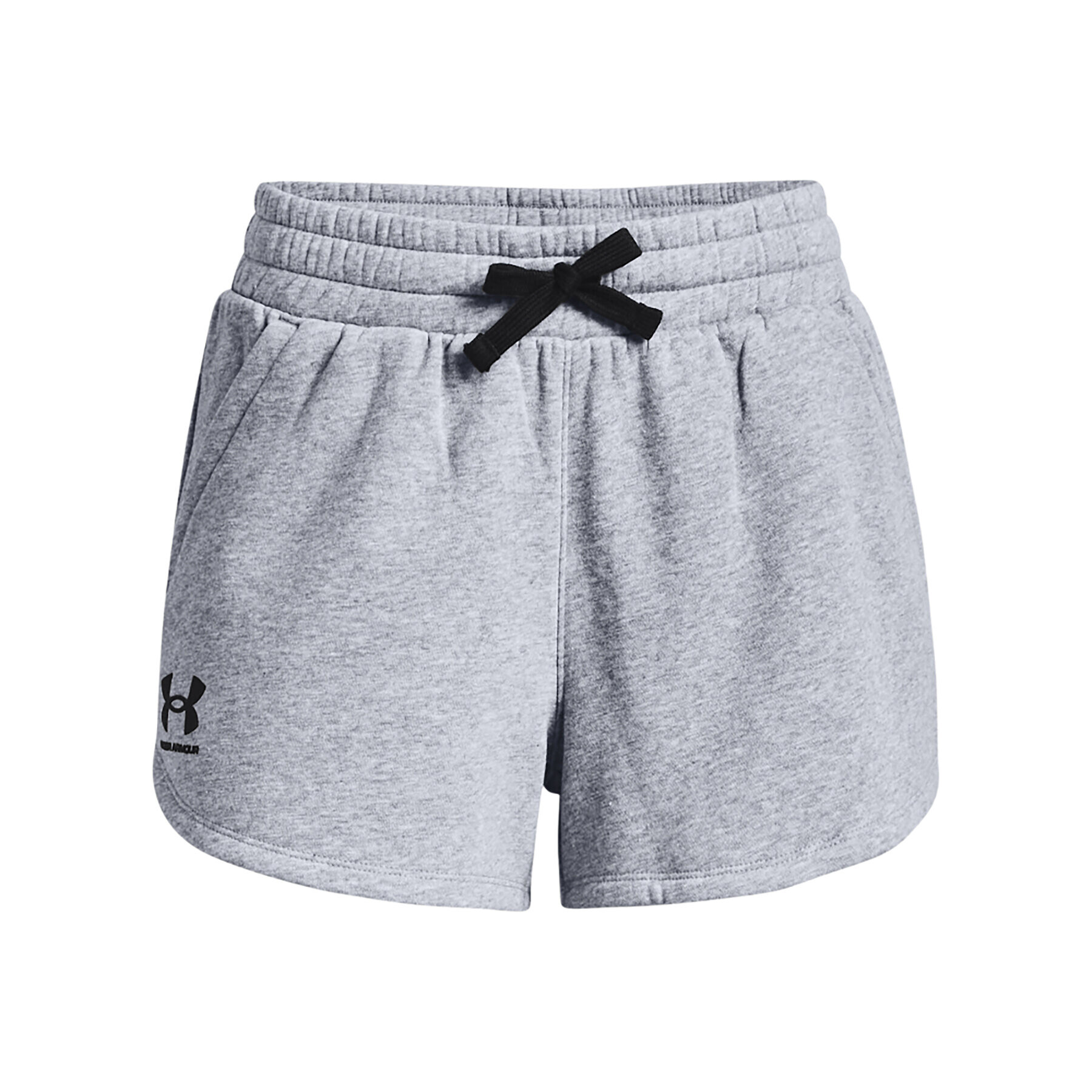 Under Armour Sportovní kraťasy Rival Fleece Short 1376257 Šedá Regular Fit - Pepit.cz