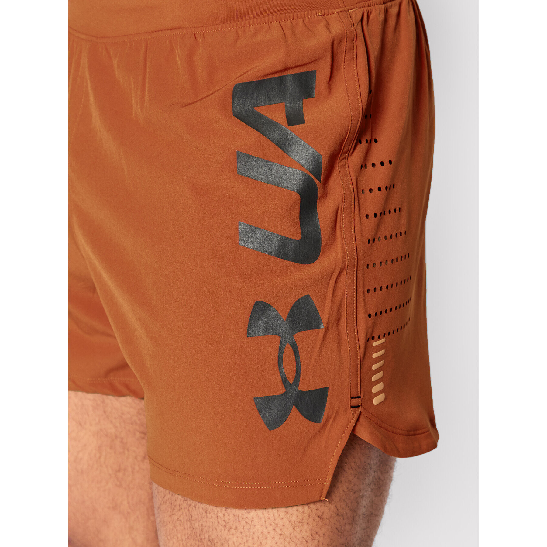 Under Armour Sportovní kraťasy Speedpocket 5 1361486 Oranžová Loose Fit - Pepit.cz