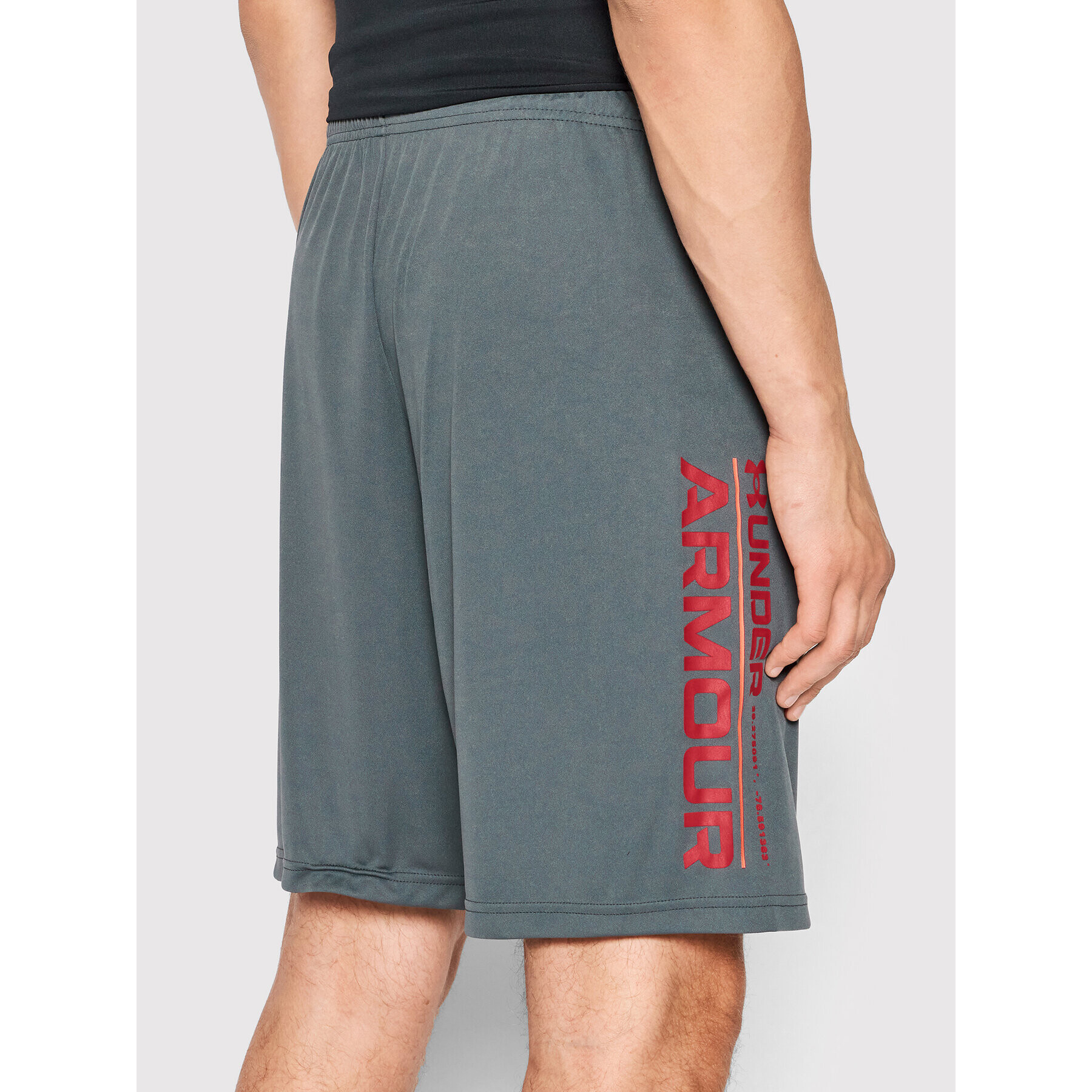 Under Armour Sportovní kraťasy Tech™ Wordmark 1370400 Šedá Loose Fit - Pepit.cz