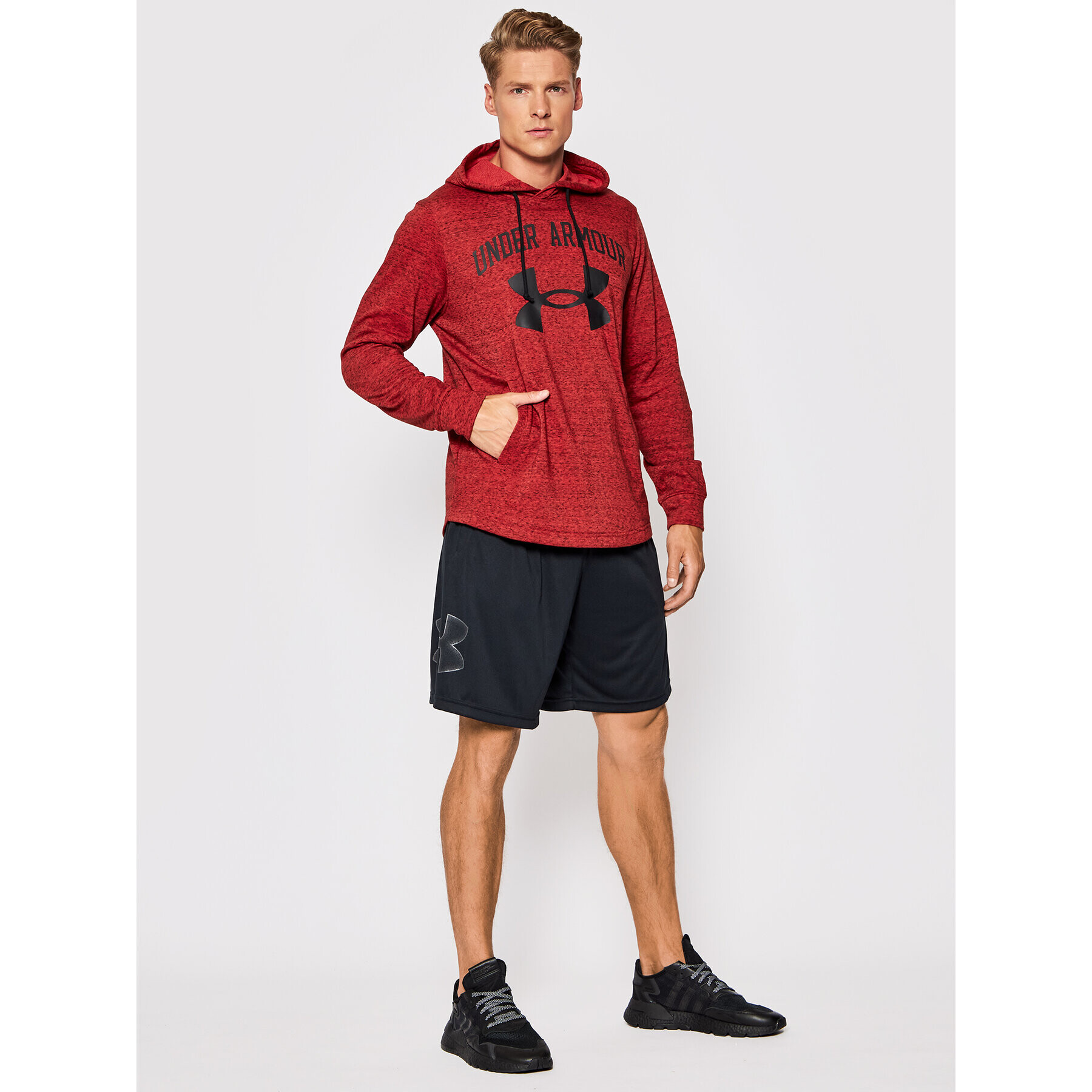 Under Armour Sportovní kraťasy Ua Tech Graphic Černá Loose Fit - Pepit.cz