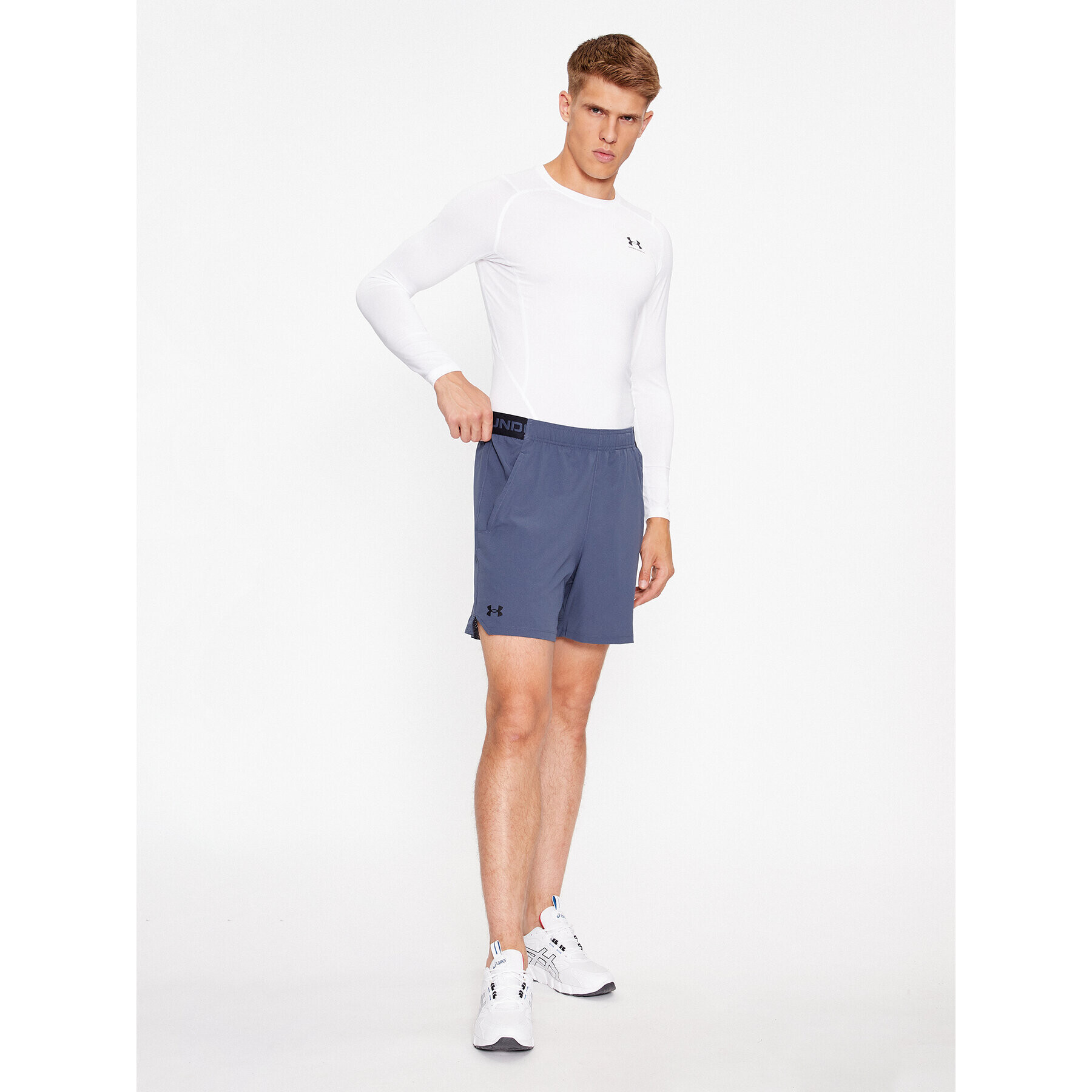 Under Armour Sportovní kraťasy Ua Vanish Woven 6In Shorts 1373718 Šedá Fitted Fit - Pepit.cz