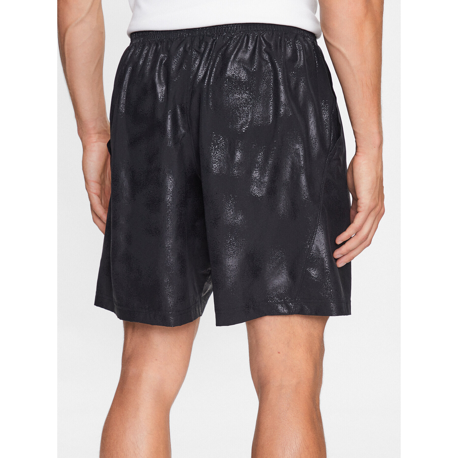 Under Armour Sportovní kraťasy UA Woven Emboss Short 1377137 Černá Regular Fit - Pepit.cz