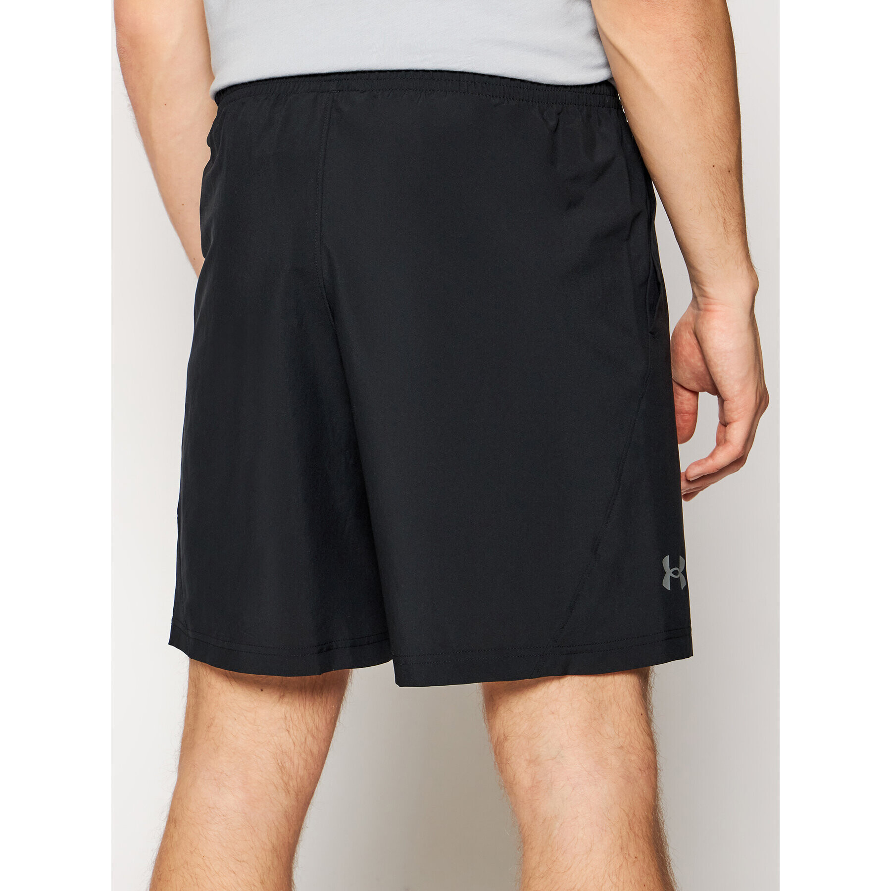 Under Armour Sportovní kraťasy Woven Graphic Wordmark 1361433 Černá Loose Fit - Pepit.cz