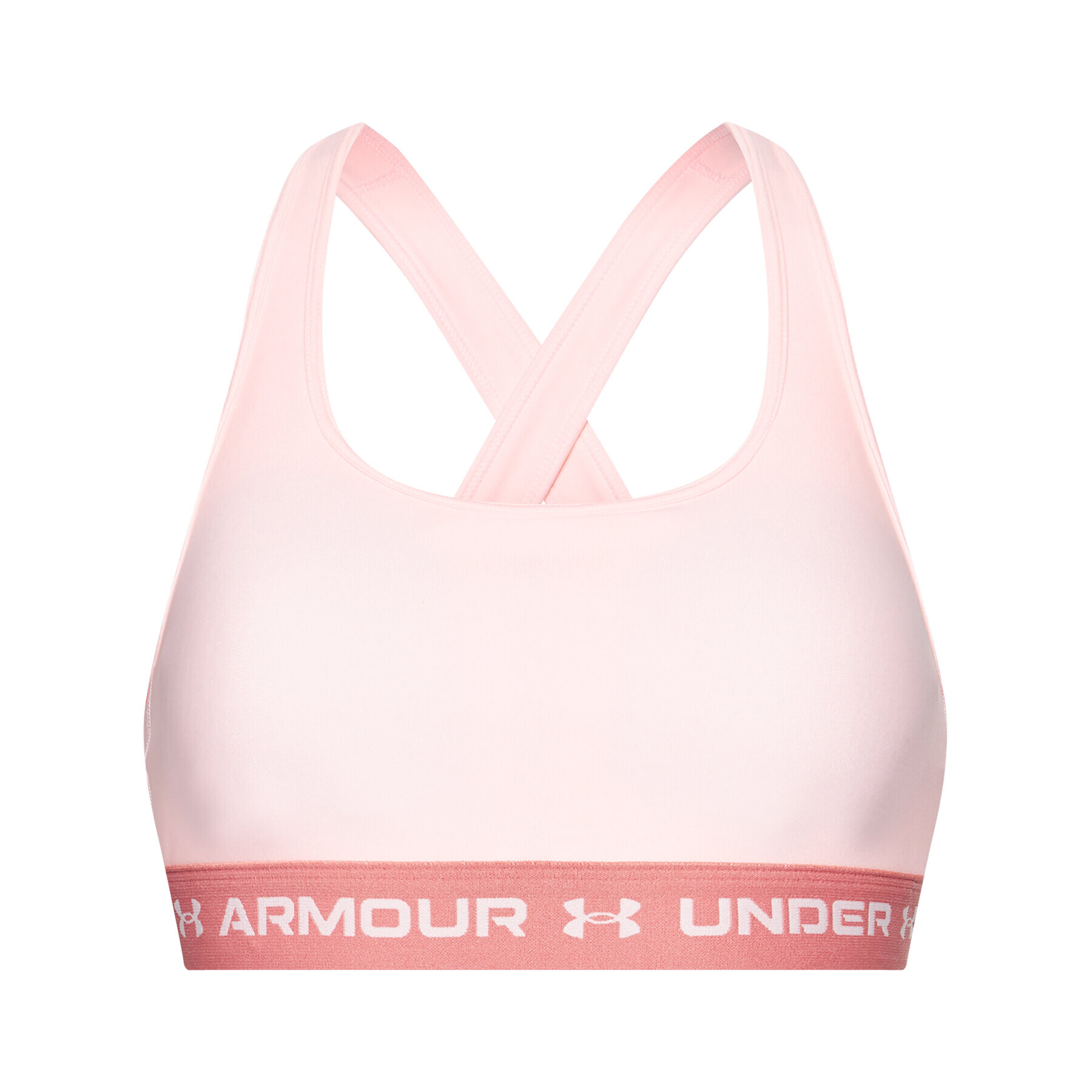 Under Armour Sportovní podprsenka Crossback 1361034 Růžová - Pepit.cz